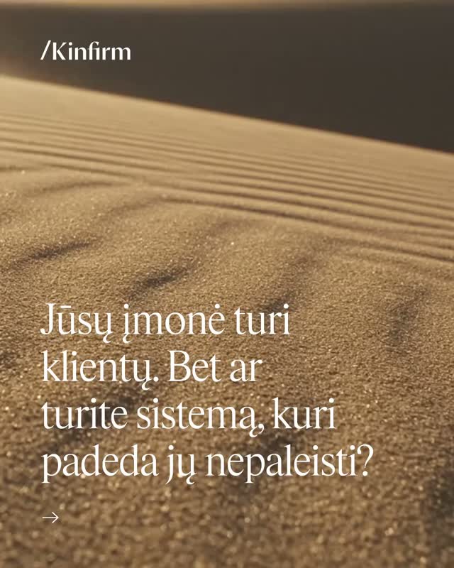 Dauguma įmonių turi aiškų procesą naujiems klientams pritraukti: pardavimų komandą, marketingo biudžetą, CRM, pasiūlymus ir tikslus.
Bet po...