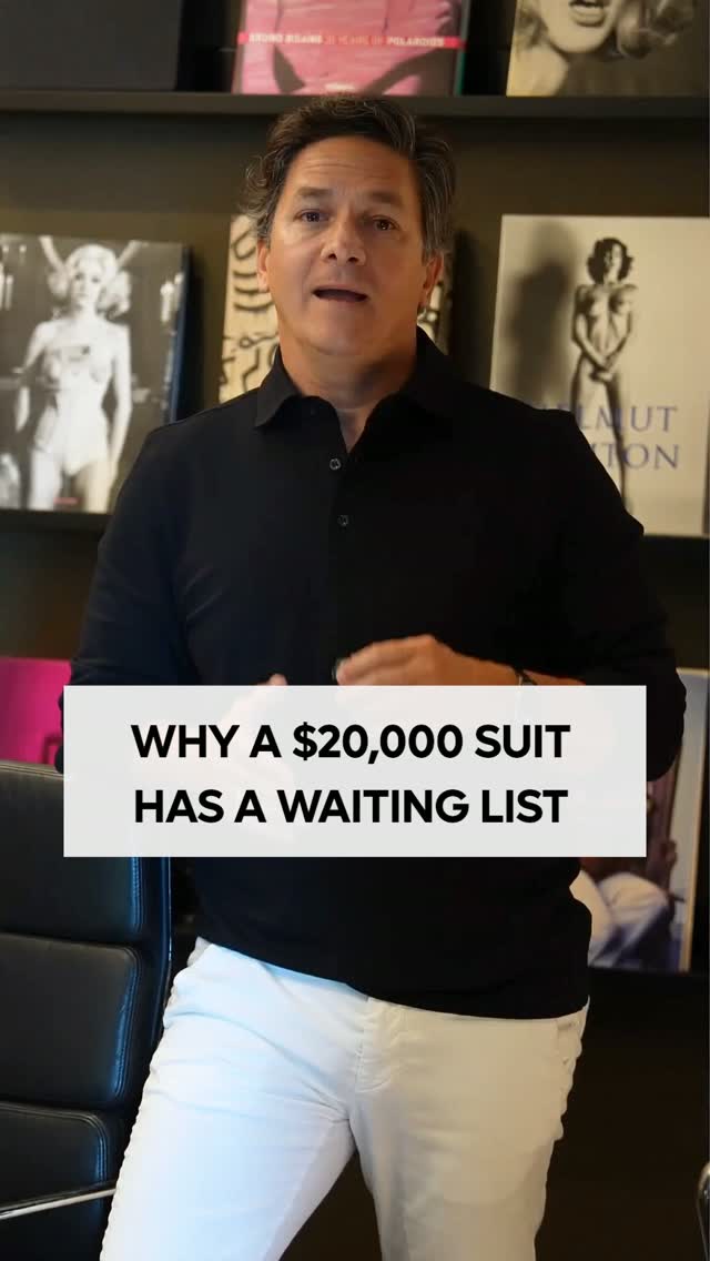 They produce only 20 suits a day. Each one passes through more than 10 different artisans. Fibers like vicuña the same one Incas reserved for royalty.
#CEOmindset #luxurybrands #wealthmanagement #kiton #miamibusiness