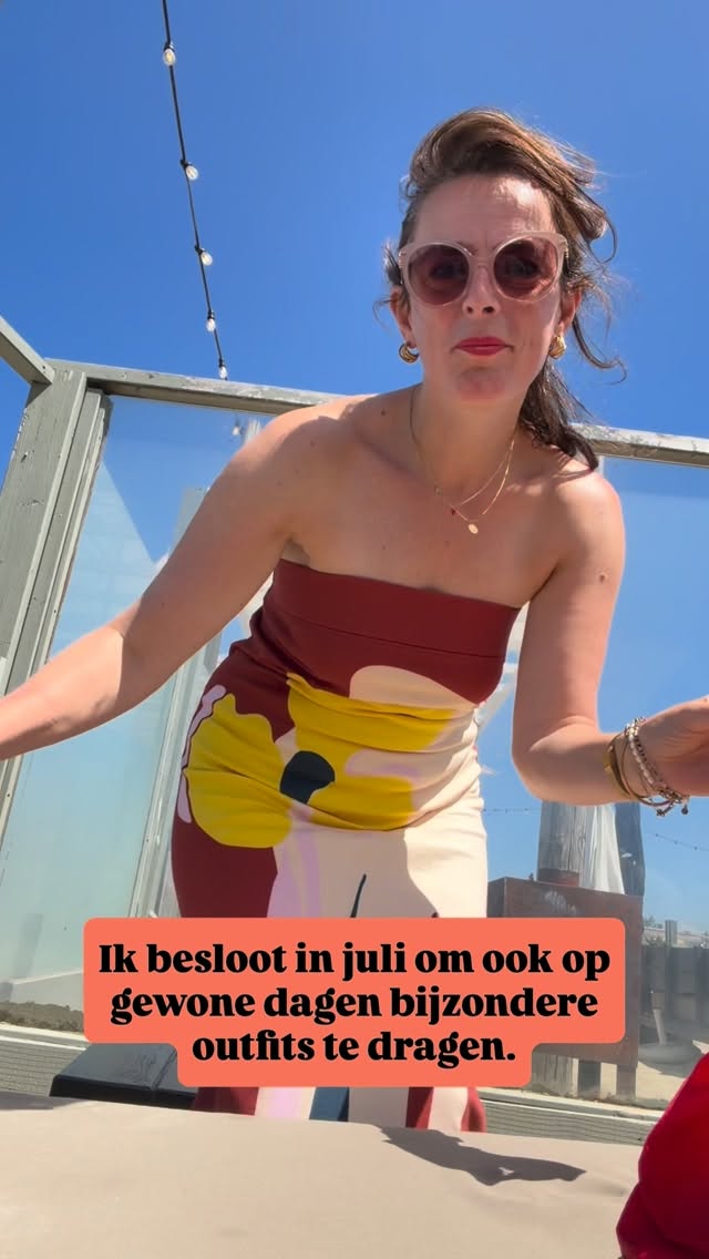 Love it als ik tijd en energie heb om bezig te zijn met leuke outfits en combinaties. ☀️ Waarom wachten op bijzondere dagen?