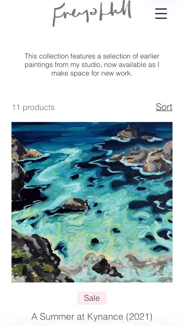 My little website shop is now live ✨ It’s my studio archive, some of my paintings in my studio that are looking to go to a good home, plus all the paintings are discounted! Click the link in my bio to take a look ☺️
#studioarchive #paintingsforsale #oilpaintings #canvaspaintings #artistshop