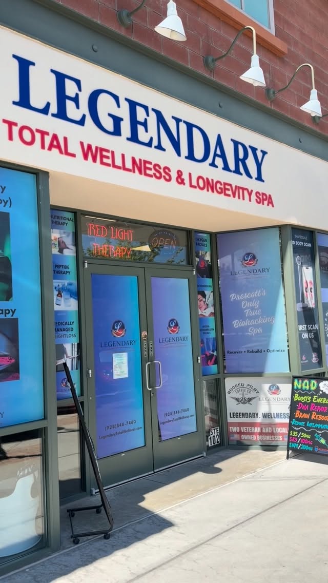 Legendary Total Wellness & Longevity Spa is having their grand opening this Saturday August 1st, 9AM-12PM! Come out and see for yourself what all these amazing therapies could do for you!