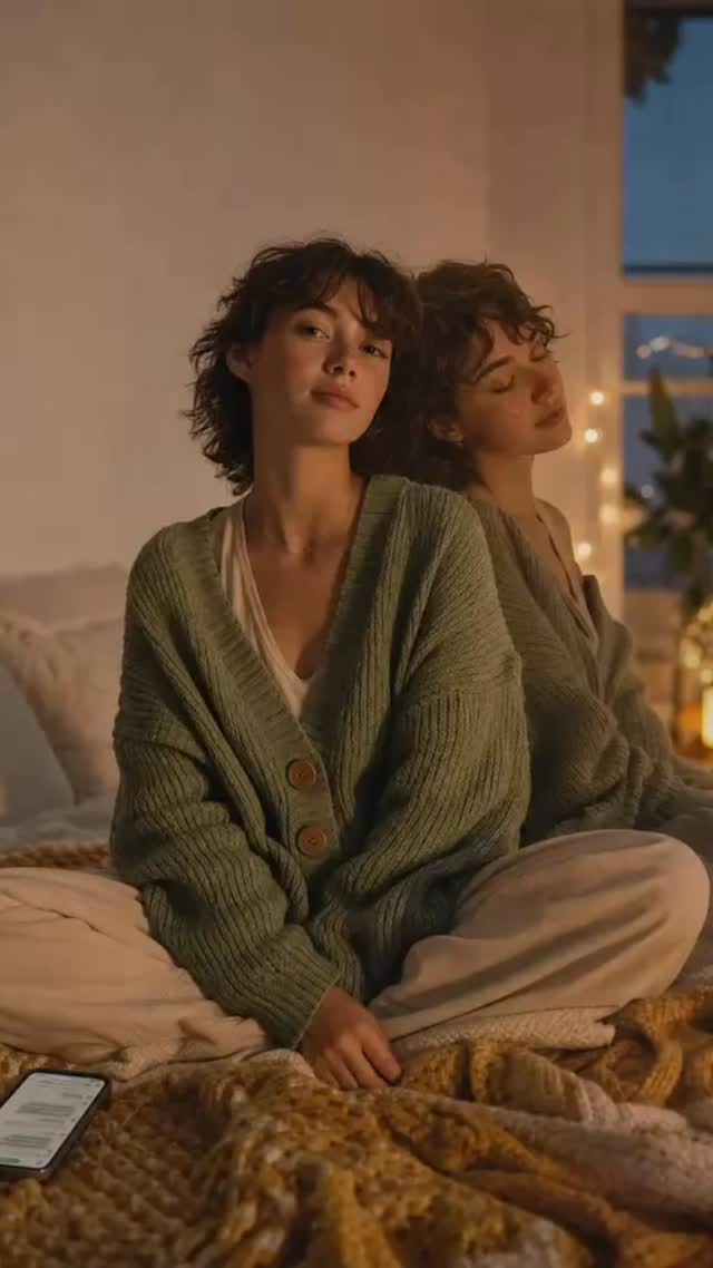 DM “WAITLIST” for exclusive access to @themirrormirrorapp
It’s Thursday night and the whole apartment smells like laundry fresh out of the dryer.
You know the one.
You wore the sage cardigan that looks like armor made of a really good hug.
Big wooden buttons undone. Wide-leg cream trousers that just gave your legs room to exist.
You flopped onto the bed still in the full outfit, because comfortable and put together are finally the same sentence.
Your phone glows on the blanket.
Your person sent a voice note instead of a text and you already know it opens with “okay WAIT…”
Not a rating.
Just your friends, losing it over how at peace you look.
That is your emotionally intelligent style ecosystem holding you, not judging you.
No trolls.
No anonymous critics deciding if your body “works.”
The mirror is just kind and curious again.
Thursday looked like a cardigan. Felt like a deep breath.
Come build a style space that protects your peace.
Waitlist is live, link in bio.
FOUNDER & CEO | @sidneyandthecity
#MirrorMirror #startup #fashion #ootd #genz