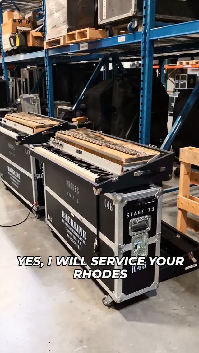 Yup, we do Rhodes as well. #pianotechnician #lamplightpianoservice