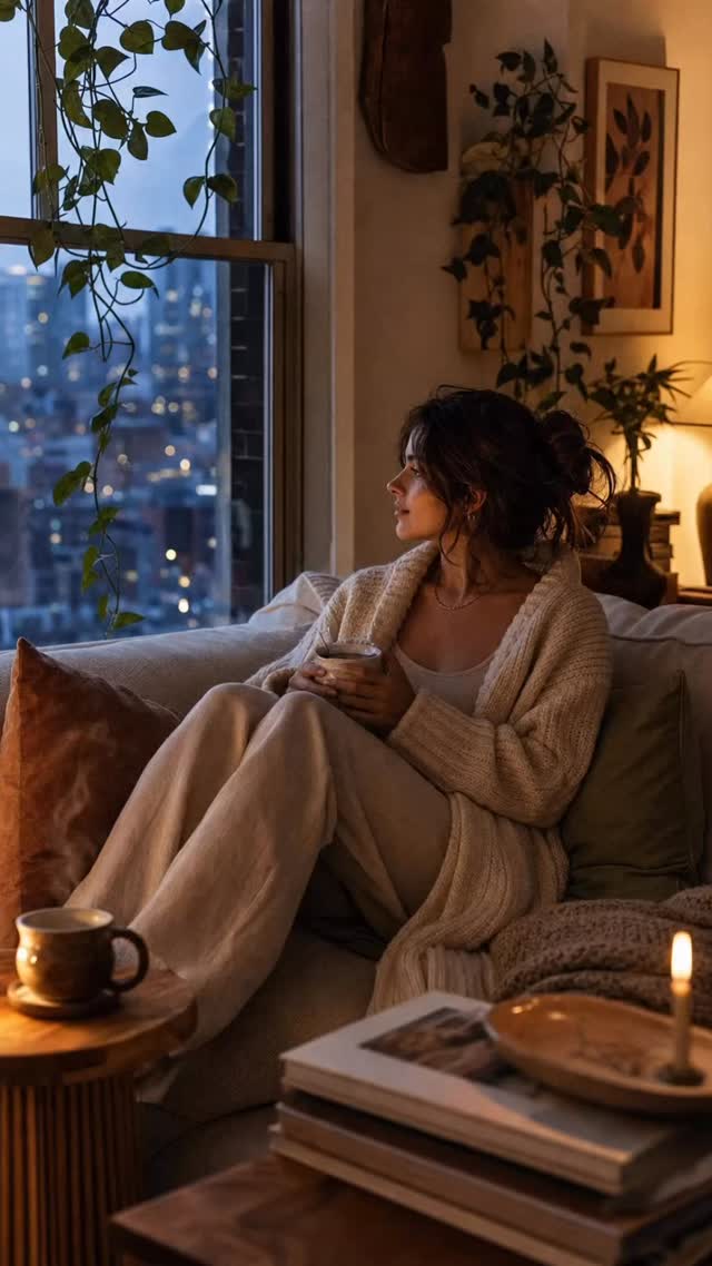 DM “WAITLIST” for early access to @themirrormirrorapp
The cardigan you only wear when no one is watching.
The one that has held you through three seasons, six late night cups of tea, and every thought you’ve never said out loud.
Tonight it is not an outfit.
It is a mirror you get to live inside.
Lamp on low, city humming lazily outside the window, socks that aren’t matching, and the knowledge that you don’t need to perform for anyone.
This is what peace looks like.
Doing the work of coming home to yourself.
Letting your style be about comfort and warmth instead of approval.
Your home is a mirror too, and it has never once asked you to be smaller.
Neither will we.
DM “WAITLIST” for early access to @themirrormirrorapp
FOUNDER & CEO | @sidneyandthecity
#mirrormirror #startup #fashion #style genz