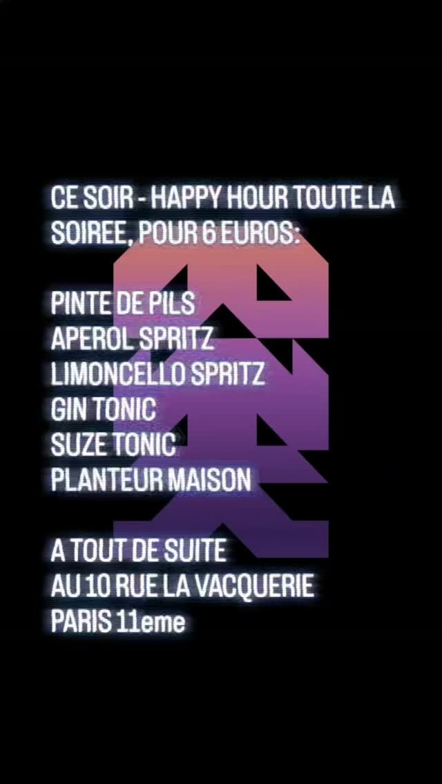 L'abus d'alcool est dangereux pour la santé.
#HappyHourParis #Paris11e #barparis #samedisoir #SortirAParis