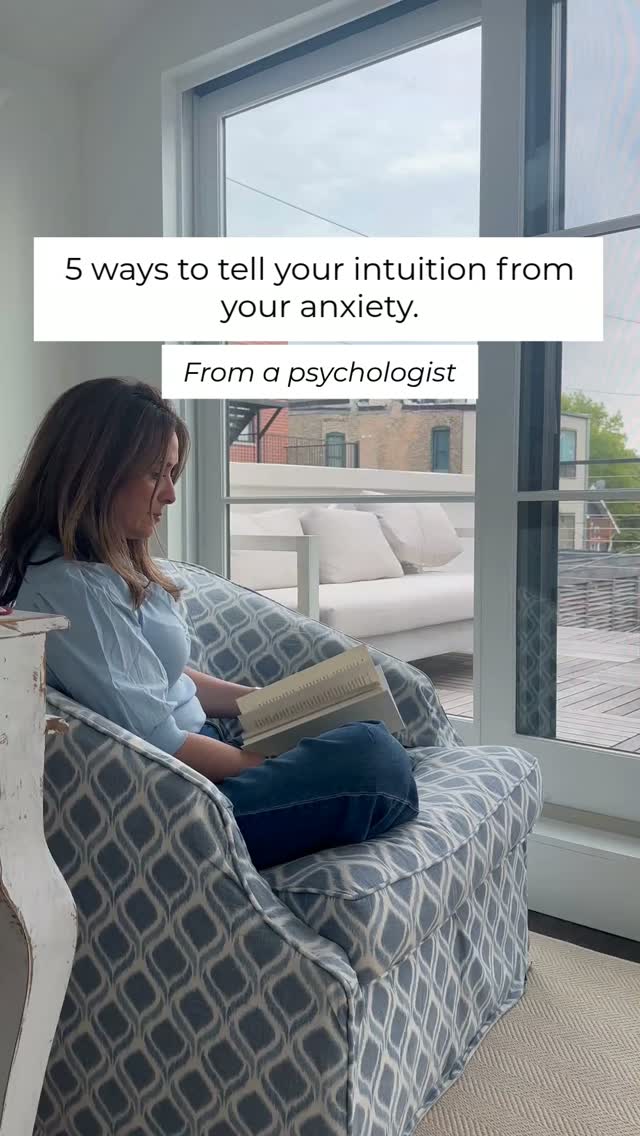 "Trust your gut" makes most clinicians wince because it's too vague and too unmeasurable.
After two decades in practice, I actually believe that intuition isn't the opposite of good thinking — it's information your nervous system already processed before your conscious mind caught up.
The problem is anxiety wears the same costume. Both show up as a strong pull to act. So people override their real knowing, or worse, mistake their panic for knowing.
The difference is in the body. Intuition is fast, clear, and calm. It says its piece once and settles. Then shorty after your mind kicks in and starts questioning and you move away form that intuitive "knowing."
Anxiety loops, grips, and sends you asking everyone around you what to do.
One trusts.
The other needs to control.
👇 Which number do you need to hear today?
#anxietytips #intuitiondevelopment #psychologistsofinstagram