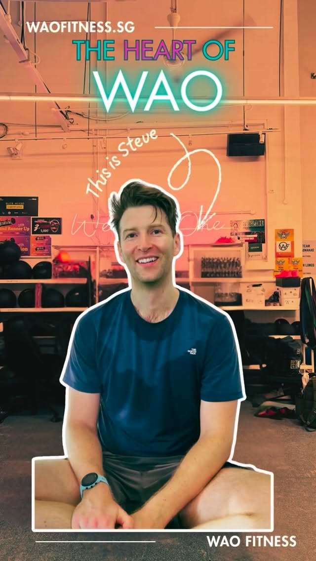 Happy Monday!
The Heart of WAO ๐ฉท - we chatted with Steve about his goals and experiences. We love to hear that 30 is no longer considered โoldโ ๐
Part of being โconsistentโ is figuring out how to incorporate fitness into your daily routine. When you figure this out- your days get better.
#weareone
#crossfit #sgfitness