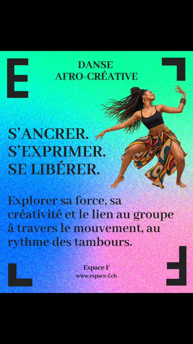 Un espace accueillant, sécure, convivial pour reconnecter avec son corps, son tonus musculaire et sa créativité, tout en travaillant notre ancrage au sol et au moment présent.
Reservé aux femmes concernées par les violences sexistes et sexuelles. 💜
Inscriptions recommandées : virginieberaldo@gmail.com
@espacef_ne
@beyokineuch
#dansecreative #dansemouvementthérapie #bienetre #vss #femmes