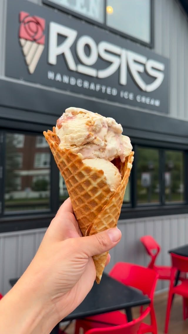 PB & YAY!
Peanut butter ice cream with the roasted peanuts and a swirl of sweet homemade grape jelly
School is starting and we’re scooping the best PB&J in town!
#havearosieday #schooltime #buffalove