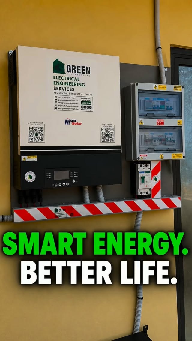 ☀️ POWER SMART. LIVE BETTER. ⚡️
Clean energy. Reliable power. A smarter future.
Go solar. Go Green Engineering.
Contact us now…
#engineering #sun #energy #lebanon #insta