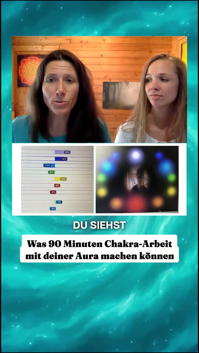 Nach meinem Bandscheibenvorfall war der Energiefluss durch fast alle Chakras blockiert – du siehst es auf dem Foto. 90 Minuten Chakra-Arbeit später: Welten Unterschied. Es ist nicht perfekt, da die oberen zwei Chakras noch Zeit brauchen sich zu erholen. Aber es zeigt, was mit den richtigen Werkzeugen möglich ist. 🌟
Deine Chakras sind die Basis, auf der dein physischer, mentaler, emotionaler und spiritueller Körper aufbauen.
Wenn schon die Heilung eines einzelnen Chakras dein ganzes Leben verändern kann - was passiert dann erst, wenn du alle deine Chakras wieder in Harmonie gebracht hast? ✨
Im kostenlosen Workshop zeigen wir dir, wie du mit deinem Chakra-System arbeiten und deine Blockaden auflösen kannst.
👉 Kommentiere "CHAKRA" und ich schicke dir den Zugang direkt in deine DMs