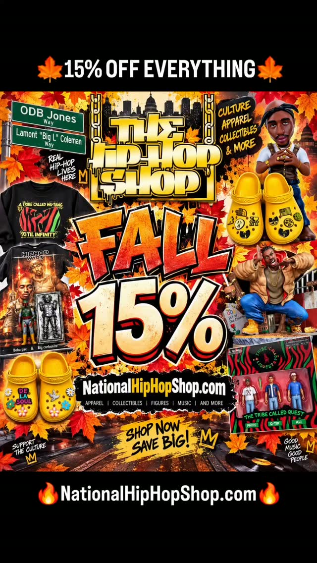 🍁Fall 15% Off Everything SALE @thenationalhiphopshop Nationalhiphopshop.com Limited Quantity on most products so Shop Now!!!