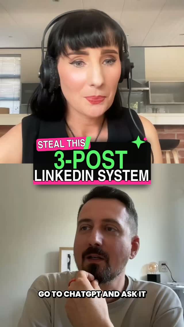 Still guessing what to post on LinkedIn? This simple LinkedIn content strategy gives every post a job: 3 funnel stages. 3 posts a week.
Dmitry Pavlotsky’s full episode launches Tuesday 👀
#LinkedInTips #ContentStrategy #FreelancerTips #LinkedInMarketing #Podcast