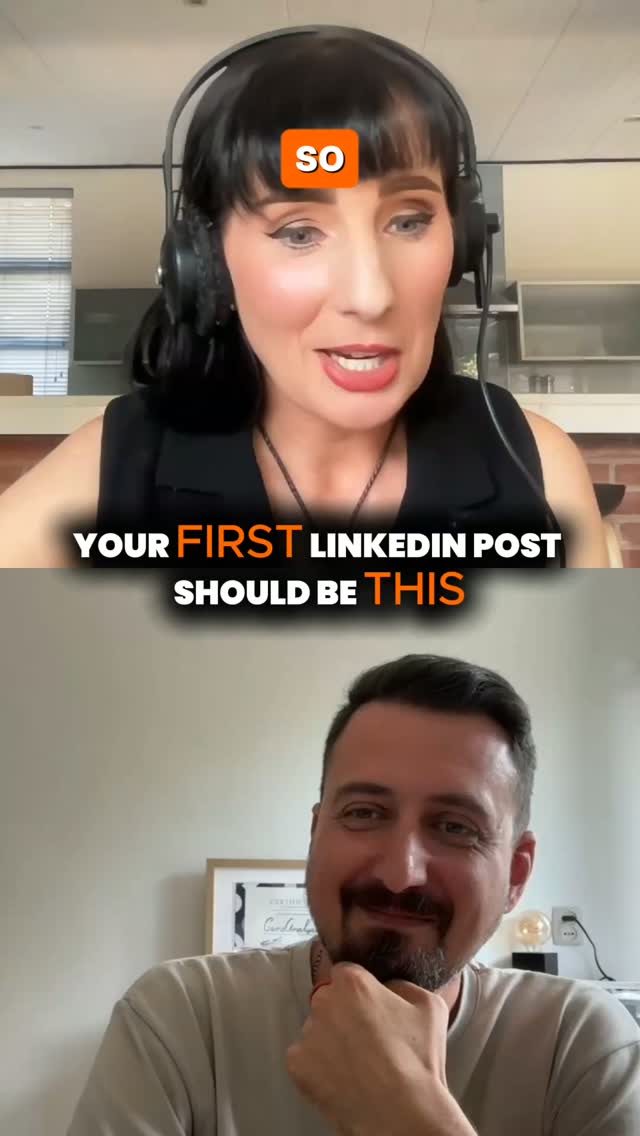 Your first LinkedIn post doesn’t need to be clever.
Share who you are, what you do, and how you help.
Nobody else can copy your story.
The full episode with Dmitry Pavlotsky is out now on YouTube and podcast apps 🎙️
What would your first post say?
#LinkedInTips #LinkedInForFreelancers #PersonalBranding #Storytelling #FreelancerTips