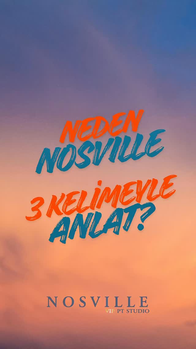 😇 “NEDEN NOSVILLE” 3 KELİMEYLE ANLAT 😇
#konya #spor #fitness #keşfet #nosvill