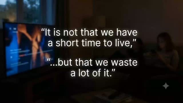 We complain that life is short, yet we spend hours every day giving away our attention to screens that won’t remember us tomorrow.
Seneca wrote over 2,000 years ago:
“It is not that we have a short time to live, but that we waste a lot of it.”
The hardest pill to swallow is realizing how much time we actually have—and where we choose to spend it.
Put the phone down for an hour today. Look up. Be where your feet are.
Hashtags:
#Stoicism #Seneca #Mindfulness #DigitalDetox #Presence TimeManagement StoicWisdom AncientWisdom ScreenTime IntentionalLiving ReelsDaily