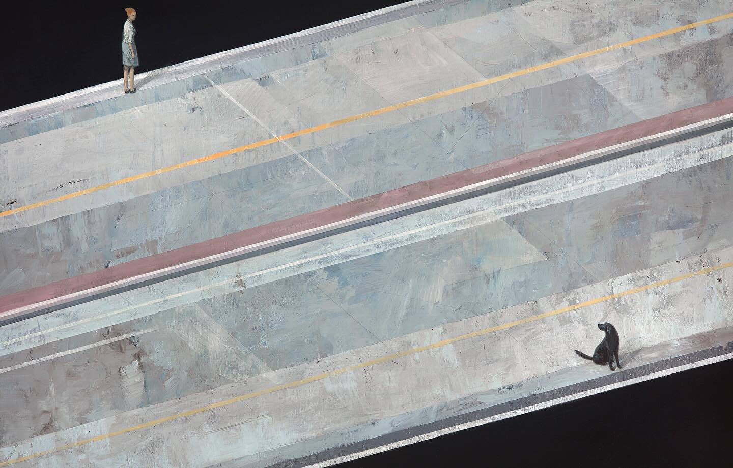 By merging the parallels and drawing a circle around the cycle of life and death, it may be the author Shaun Tan’s way of suggesting that things continue like the reincarnation cycles in Buddhism and will only “stop”once you recognize that you’re in the cycle.
Shaun Tan said“Dog imagines the bond between humans and dogs as ongoing cycle of death and rebirth through different places and time, from prehistory to the present and future.” (Shaun Tan, 2020)
Credit artworks:
Dog(2020) by Shuan Tan @shauncytan
.
.
.
.
#art#shauntan#shauntanillustrations#spirituality#spiritual#lifeanddeath#drawings#spiritual#spiritualawakening#onenesssstudio#oneness#parallel#artoftheday#dog#spaceandtime#lifereimagined#reincarnation#buddhism