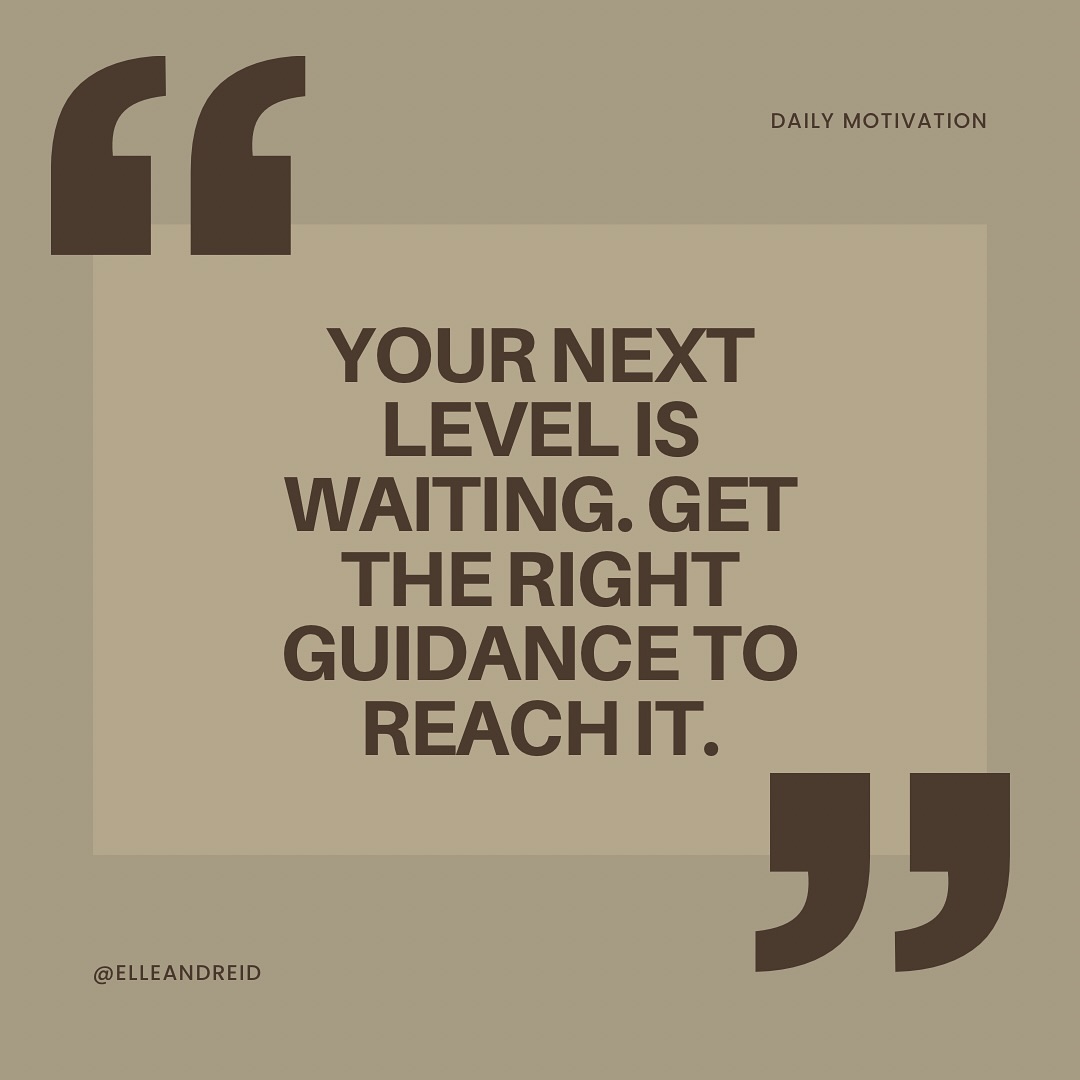 🚀 Ready to level up? Your next chapter starts with the right mentorship. Don’t settle for average — it’s time to elevate your business, your brand, and your vision. 💡✨
At @elleandreid, we’re here to guide you every step of the way. What’s holding you back from reaching your full potential?
Drop a 🔥 if you’re ready to go beyond your limits!”
#NextLevelGoals #BusinessMentorship #LevelUp #EntrepreneurLife #ElleAndReid #GrowthMindset #BusinessGoals