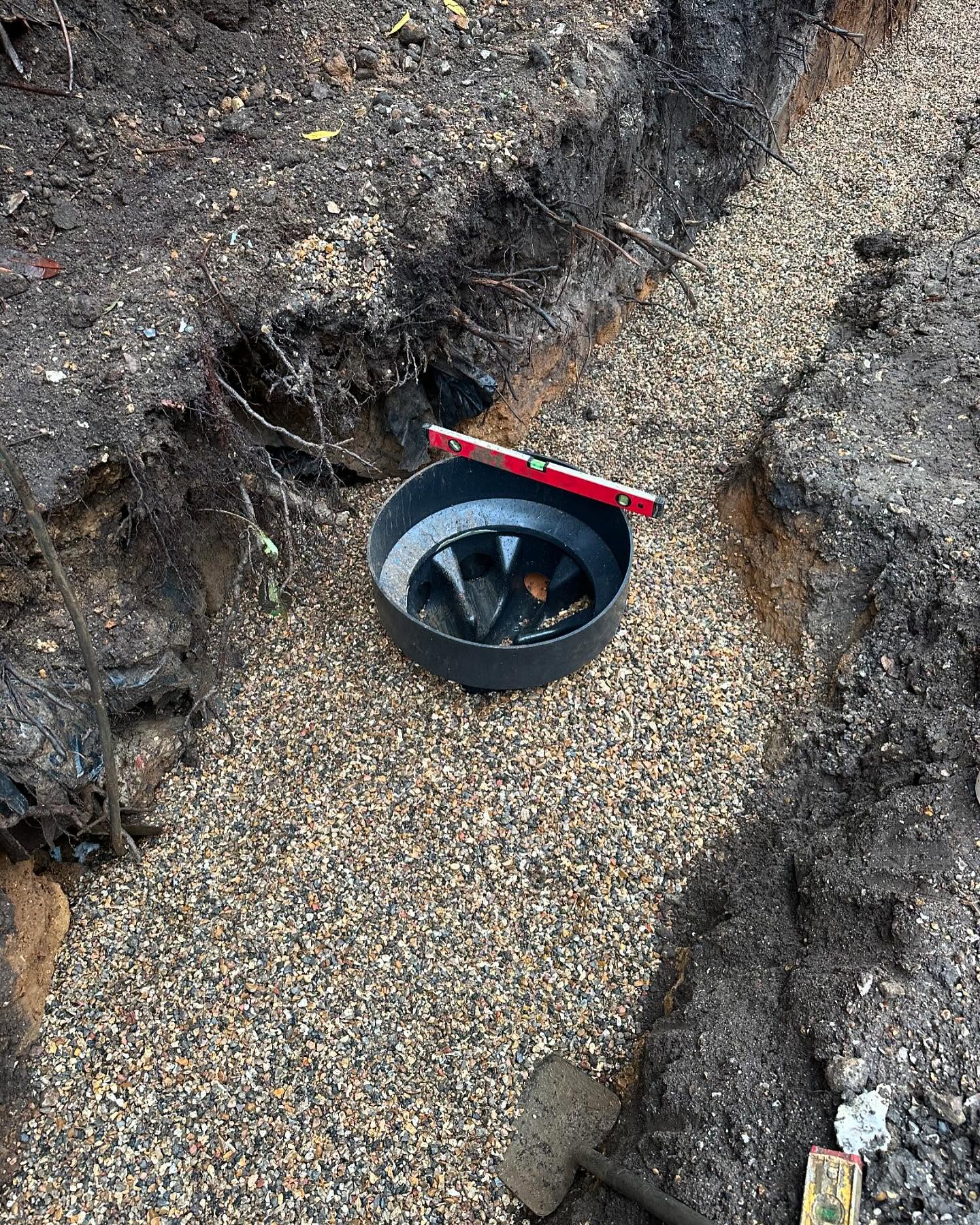 Installing a new foul drainage system on a site in canford cliffs this week 🔨👷♂️ #drains #drainage #drain #drainunblocking #drainunblockingpoole #drainscctv #draincctvsurveys #civilengineering #building