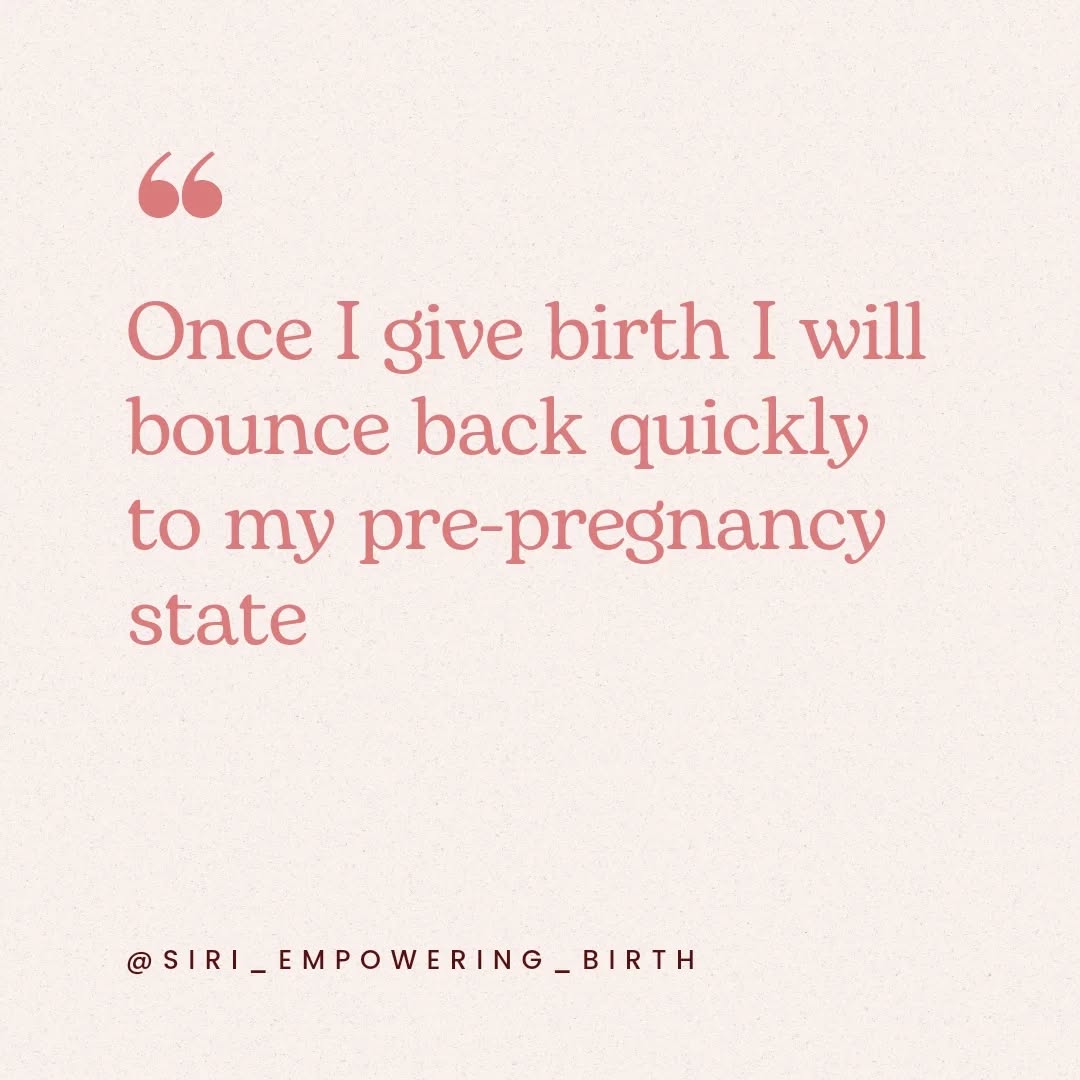 Once I give birth I will bounce back quickly to my pre-pregnancy state. This is a preconceived idea. Before having a baby we have a lot of preconceived ideas about what it will be like once we become parents. If there is one thing I can assure you, most of us can’t even begin to conceive what life will actually be like once the baby is born.
I always talk about life before and life after as it is one of the most life changing happenings in our life! However most of us go into this experience almost blind. Also understandable as it is almost impossible to fully prepare for it.
Having a baby is a big transformation in your life. You need time to adjust to this new life, so take your time. You don’t need to rush. You don’t need to bounce back quickly to your pregnancy state. It’s okay if you don't fit those skinny jeans already or want to go to social events. This postpartum time is maybe only once in your life, so this is your time to be cared for and get nourished.
My contribution to your healthy start as a new parent is to offer you the online course ‘Prepare your Postpartum’ to know what to expect in this time and to support you in making your very own plan for a healthy start to your journey as a new parent.
Contact me in DM to know more or see link in Bio.
Oh and fun fact: I have a section on preconceived ideas in the program telling all about what to actually expect!
#postpartum #birth #postpartum food
#pregnancy
#prepareyourpostpartum
#pypwithSiri