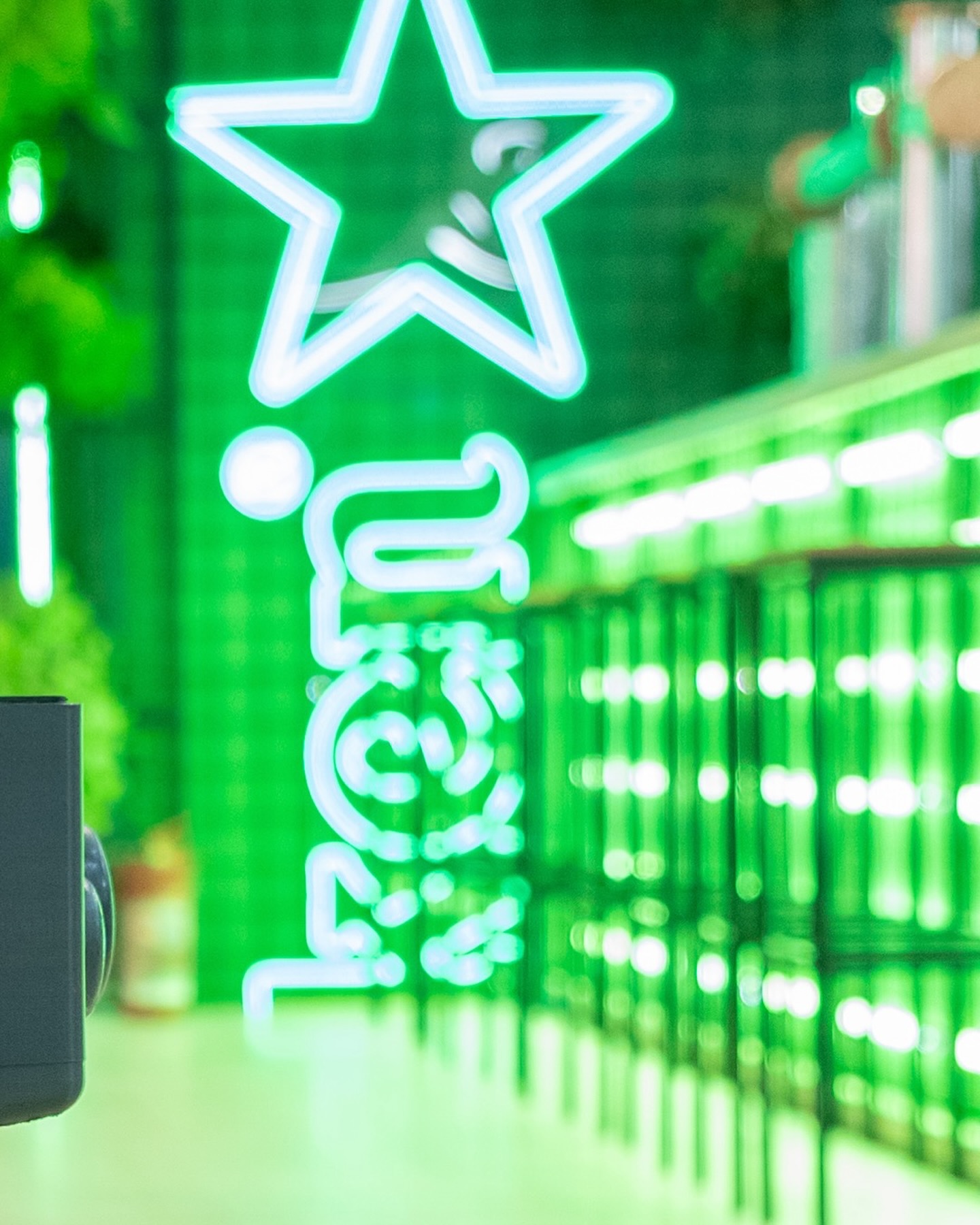 Produção no stand da Heineken na Apas 2024.