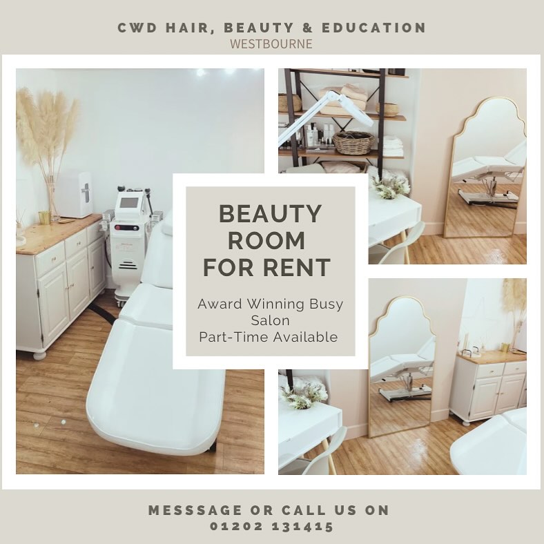 Beauty Room- Available Part-Time 💫
Daily Rate
Award Winning Busy Salon
Part-Time
Great Location
Westbourne
#westbourne #bournemouth #dorset #beauty #beautyroom
@lovewestbourne
@westbournebournemouth