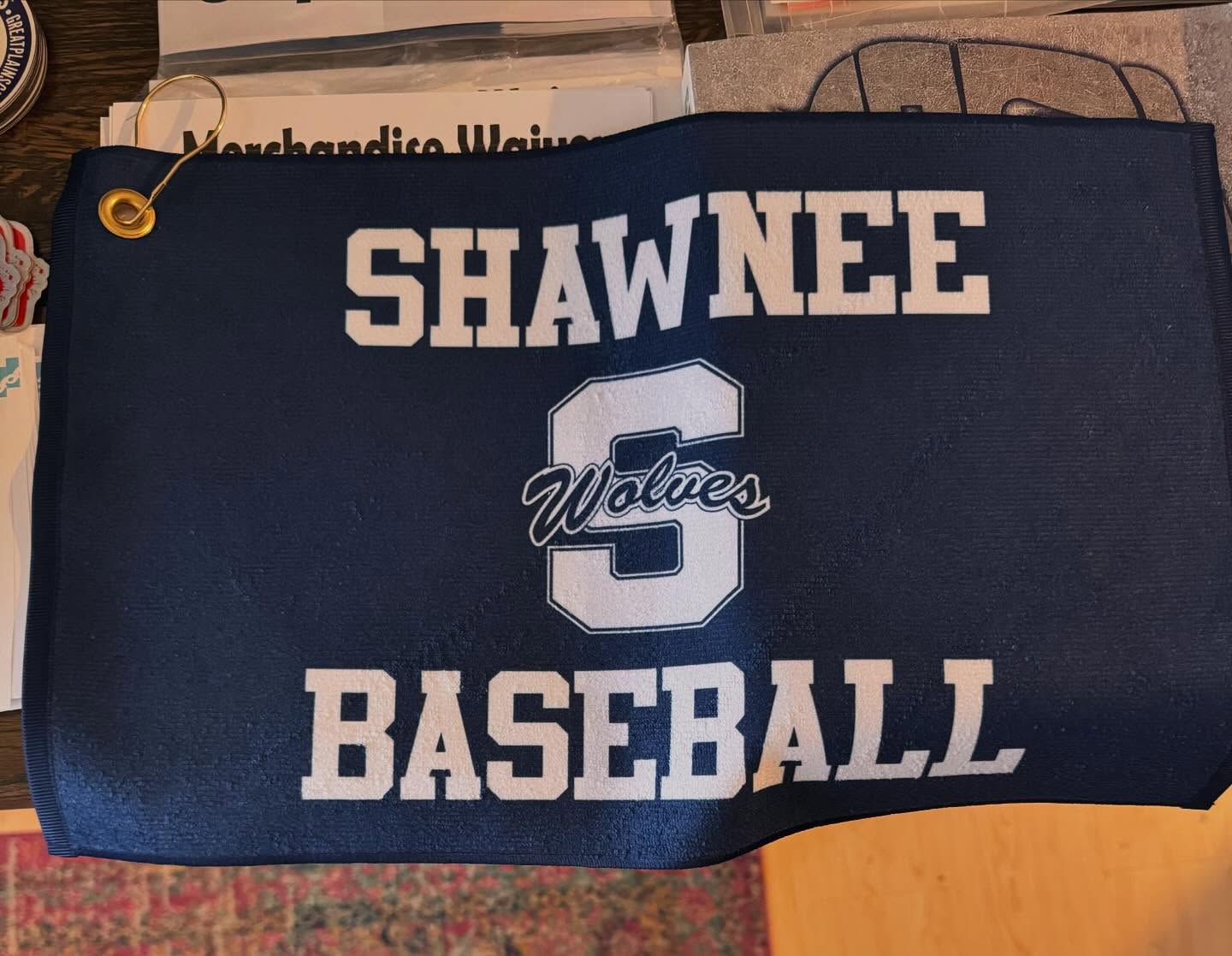 Sublimated golf towels. We can do that for you. #sublimation #golftowel #shawneeok