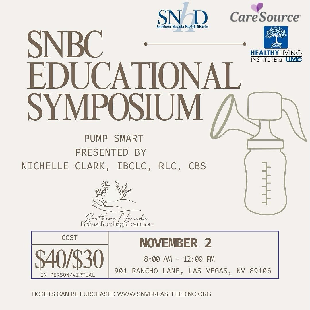 Posted @withregram • @snv_breastfeeding_coalition 🍼✨ Calling all lactation professionals! ✨🍼
Join us for the SNBC Educational Symposium – “Pump Smart” on November 2nd! Learn from the expert, Nichelle Clark, IBCLC, and dive into the science behind effective milk expression. Whether you’re joining us in person or virtually, this session will help you enhance your knowledge and better support parents in their pumping journey.
🗓️ Date: Saturday, Nov. 2 | Time: 8 AM - 12 PM
📍 Location: The Healthy Living Institute, Las Vegas (Virtual Option Available)
💵 Cost: $45 non-members, $40 members, $30 virtual
🎓 Earn 3 L-CERPs/CEUs!
Don’t miss out on learning the latest in pump technology and techniques!
👉 Register today! www.snvbreastfeeding.org