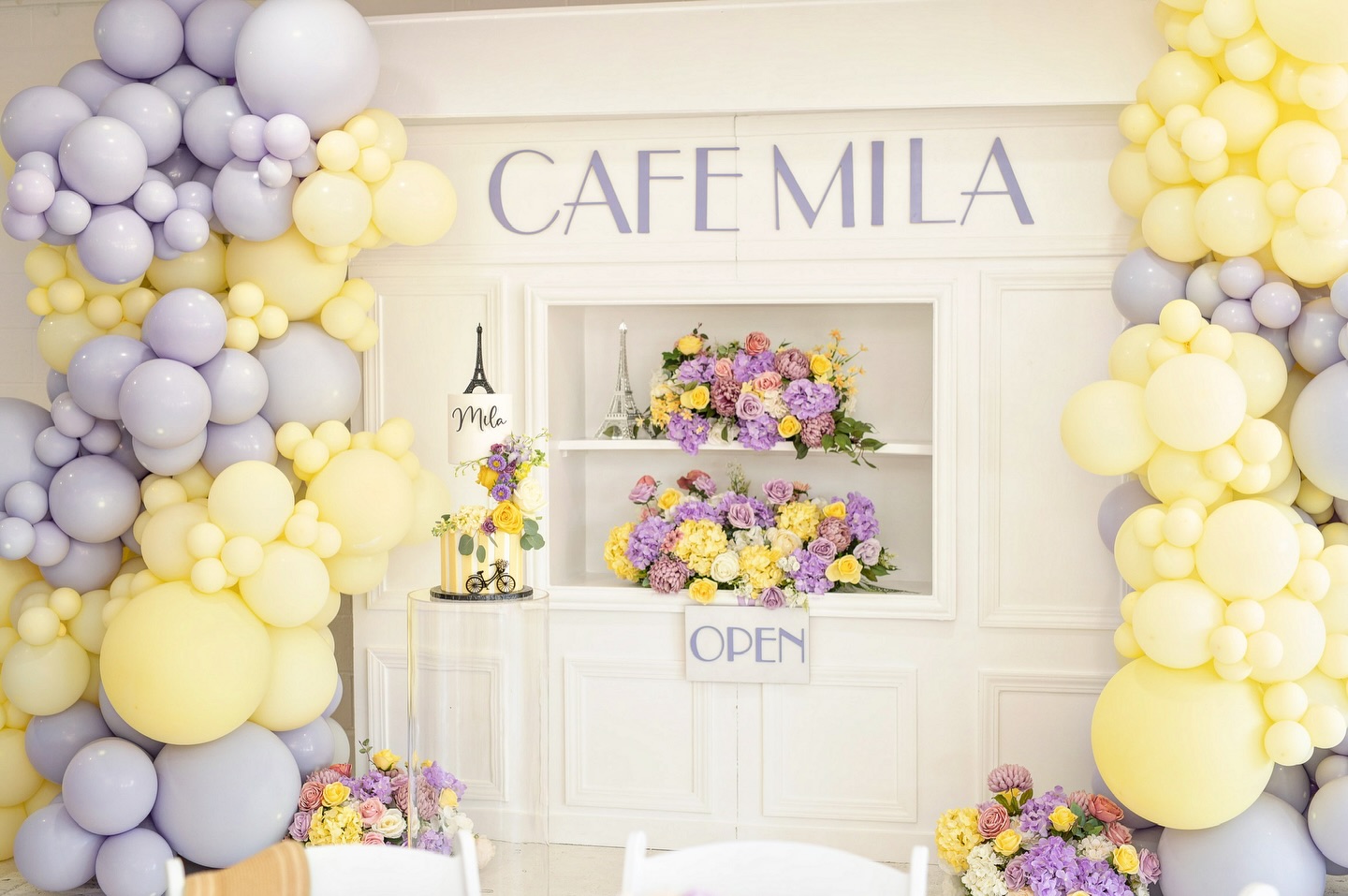 Truly grateful to be a part of Mila’s first birthday. I have been wanting to do this cake design and had the chance to fulfill it. Yay!! But everything, the design, decorations were astonishingly beautiful. @collectivespaceevents
.
.
Family Harakh has always been supportive and had the pleasure to take a photo with them ⬅️ to see 🥰 I’m fortunate to have known them and will be forever thankful!! 💛💛💛 @jasonharakh @ashpreet_b
.
.
.
Thank you @rachelloredophotography for the beautiful photos. 💛💜🫶🏼
.
.
#sugardreamsodeza #firstbirthday #birthdaycelebration #paristhemeparty #cafeparis #pariscake #cafecake #customcakes #cakedesign #cakedecorator #localbaker #modestoevents #centralvalley #riverbank #cakecakecake #eiffeltower