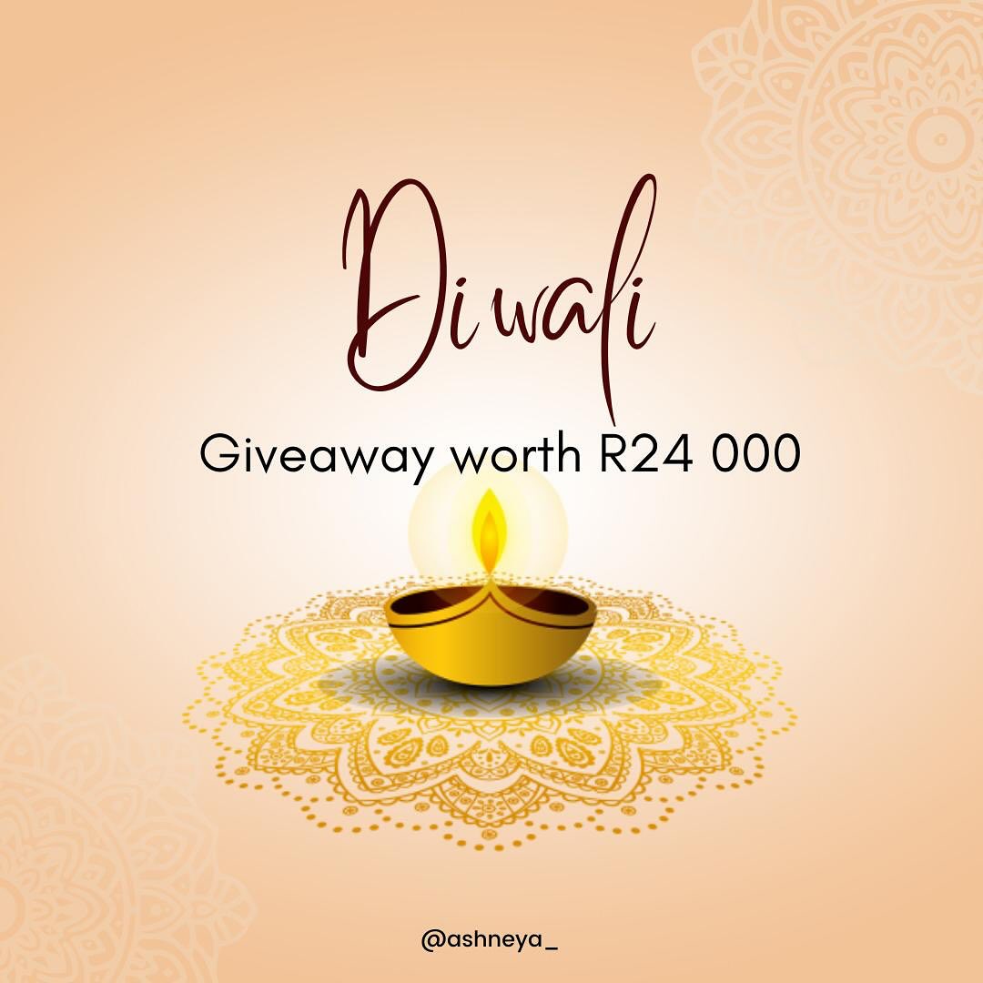 ✨🪔 The Ultimate Diwali Giveaway! 🪔✨
We’re excited to bring you a spectacular giveaway worth R24,000 🎆 TWENTY FOUR THOUSAND Rand 🎆
Featuring some of Johannesburg’s most creative and tasteful businesses! 🌟 With Diwali just around the corner, this is your chance to light up your celebrations!
💫 Two lucky winners will be announced on October 29, 2024—just in time for the Festival of Lights!
How to Enter:
Like & Save this post ❤️
Comment below and tell us why you’d love to win! 🥳
Share this post to your story! 📲
Follow all the amazing accounts/businesses involved!
@ashneya_
@the_thoughtbox
@asteriajewellerysa
@aarabeautybrands
@missfit_greenstone
@thetreatgreenstone
@kiashadaya_makeupartist
@favori_sa
@photo__phactori
@kikibeautysa
@house_of_dance_sa
@smart_businesscard
@roneshparbhoo
@hennabykarusha
@macianmake
@kaajal_chotoo | Kwik Bites JHB
@glamorous_castings
@gifting_by_shamz
@eastern.and.oriental
@bloombellefragrances_
@thecupcakeplantation
rohini20d | The RD Bowtique
@gulabo_sa
@homecookedby_lally
Note: Unfollows will lead to disqualification. Multiple entries are welcome!
Don’t miss out on this opportunity to make your Diwali unforgettable! 🌼✨
#DiwaliGiveaway #FestivalOfLights #Johannesburg #Giveaway #CelebrateJoy