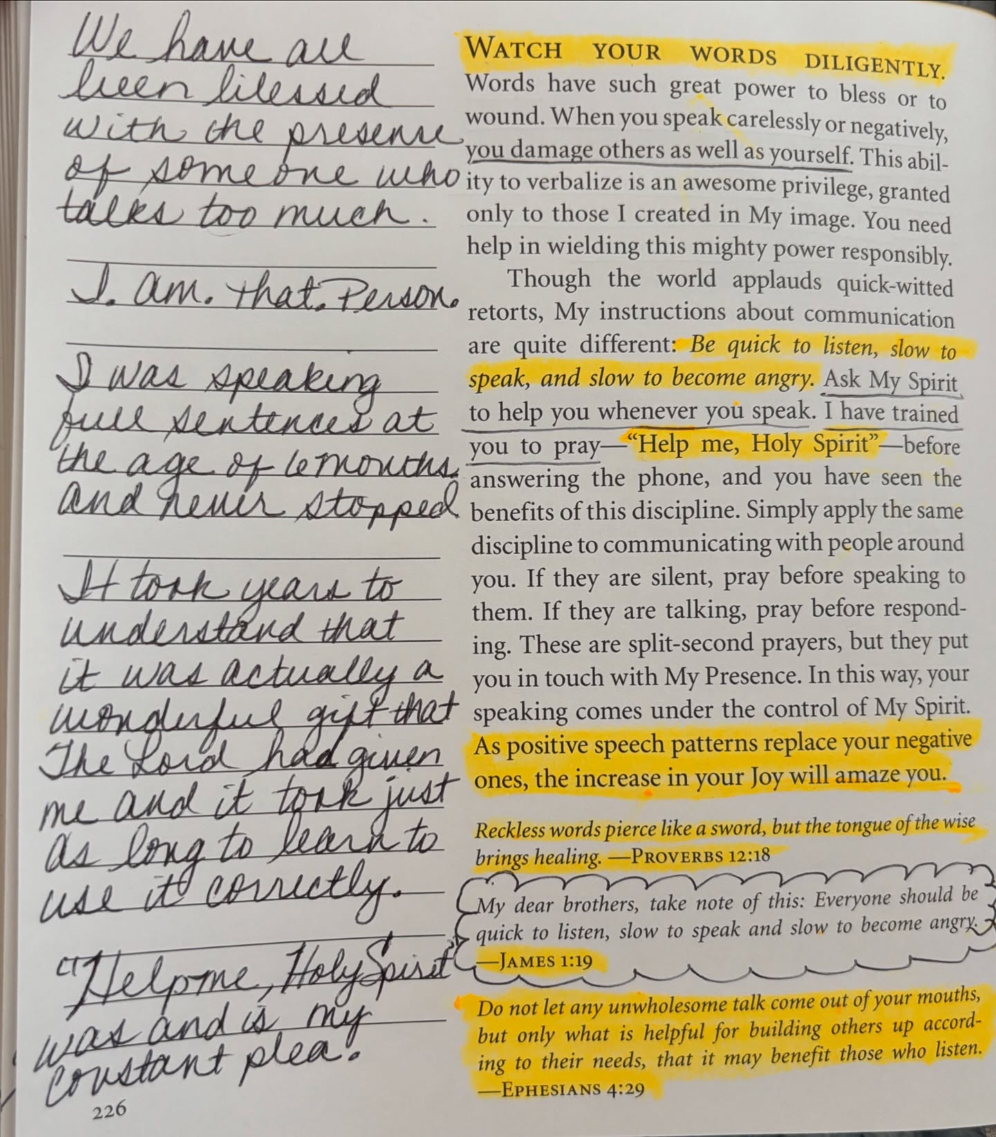 "Help me, Holy Spirit!"
That, right there, is the story of my life! I find myself in that posture more times than I can count.
I have been in a season of being
"Quick to listen" and "Slow to speak" It has been good. We all need that from time to time. Have you ever been there?
Those words ➡️"Slow to speak"?
Yeah, total foreign concept to me when I was younger. I was constantly told that I talk too much or I was picked on because I couldn't stop long enough to even come up for air. I was the Queen of the run-on-sentence!
It's funny now but it wasn't then. I remember thinking to myself as I got on the bus for school "Now, Don't talk" or belittle myself when I couldn't hold it in. It was always seen in a negative light and I treated it as such. I annoyed myself at times! "Why do you talk soooo much??"
I had no idea that it was a gift that God had given me to use someday for His Honor and Glory. Once it was under the control of the Holy Spirit, I was able to use it for good.
God's instructions in James 1:19 are to
1. Be quick to listen
2. Slow to speak
3. Slow to become angry
and.... this was my order...
1. Quick to speak
2. Quick to anger
3. Slow to Listen
Anyone else ? 🫣🤭
For my child-rearing friends out there:
Some of the "gifts" in our kids do not feel like gifts to us at all! Do they? 😳
How about that First child, the born leader, the one that leads the other children from the neighborhood into a revolt every weekend!😂 or the comedian in the family that laughs at absolutely everything! Not so funny in the principal's office.
The traits that get under our skin the most with our kids are most likely their greatest gifts from The Lord! They just need to be nurtured and taught how to use them for good.
Proverbs 12:18
Reckless words pierce like a sword, but the tongue of the wise brings healing 🤍
#fearfullyandwonderfullymade
#godsgift
#godsgirl
#ingodsperfecttime
#christianspeakers
#womenofjoy
#womeninspiringwomen