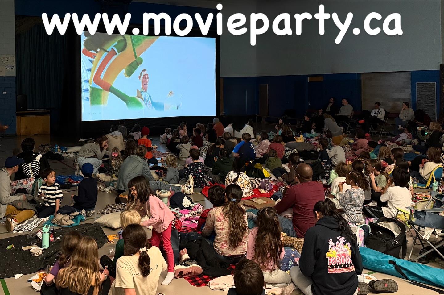 🎬✨ Nothing brings kids together like a cozy movie night! With popcorn, comfy blankets, and a big screen, it’s the ultimate family fun experience. Book your next movie night with us at www.movieparty.ca and let us bring the magic to your school or event! 🍿 #MovieNightMagic #FamilyFun #SchoolEvents #presswoodentertainment