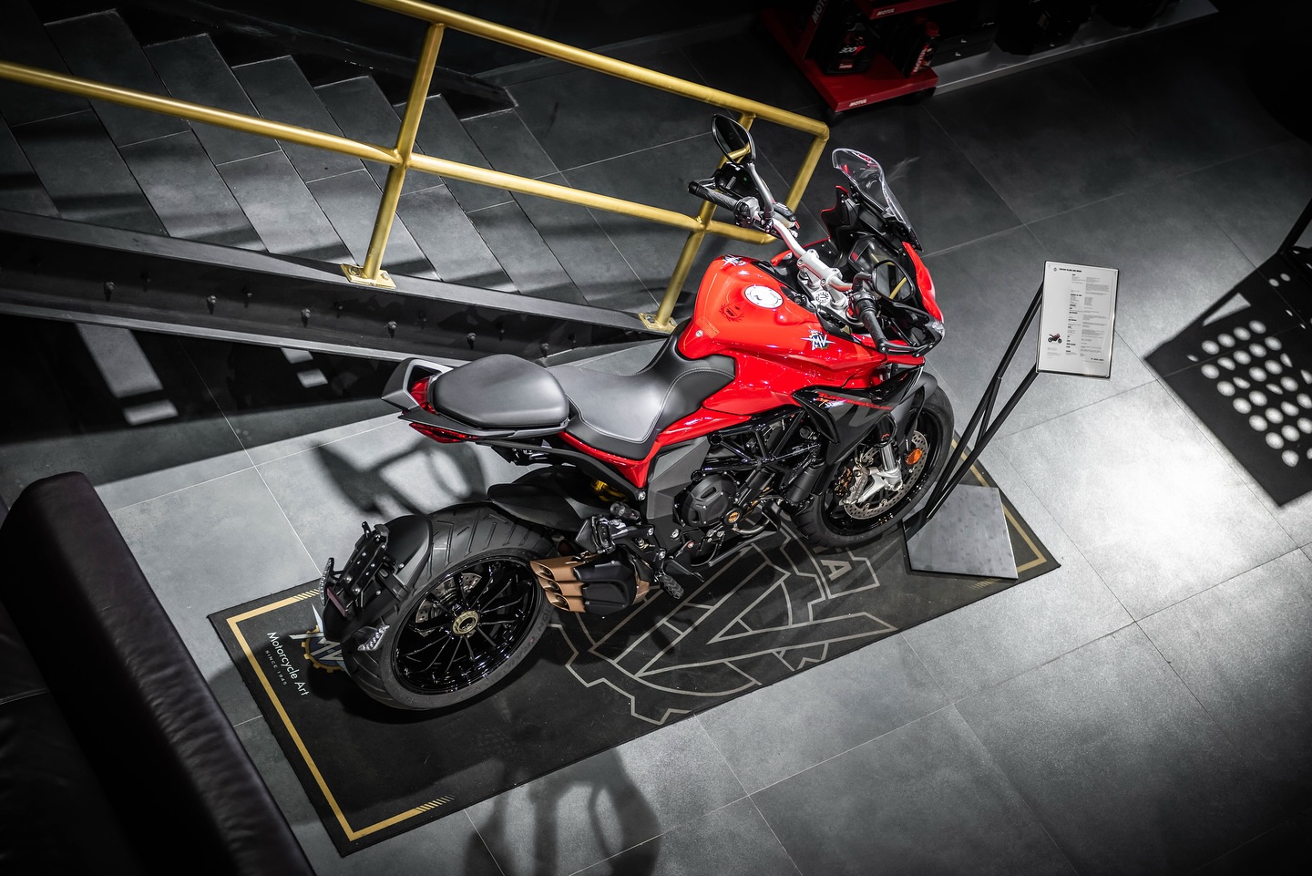 Life is a journey, make it adventurous with the MV Agusta Turismo Veloce.
Give us a visit and explore the MV Agusta motorcycles. For our location and contact please visit our website: www.mvagusta.ae / www.wheelsofarabia.ae
#wheelsofarabia #mvagustauae #mvagusta #mvagustamotor #motorcycleart #TurismoVeloce #Dubai #Abudhabi #UAE #UnitedArabEmirates
