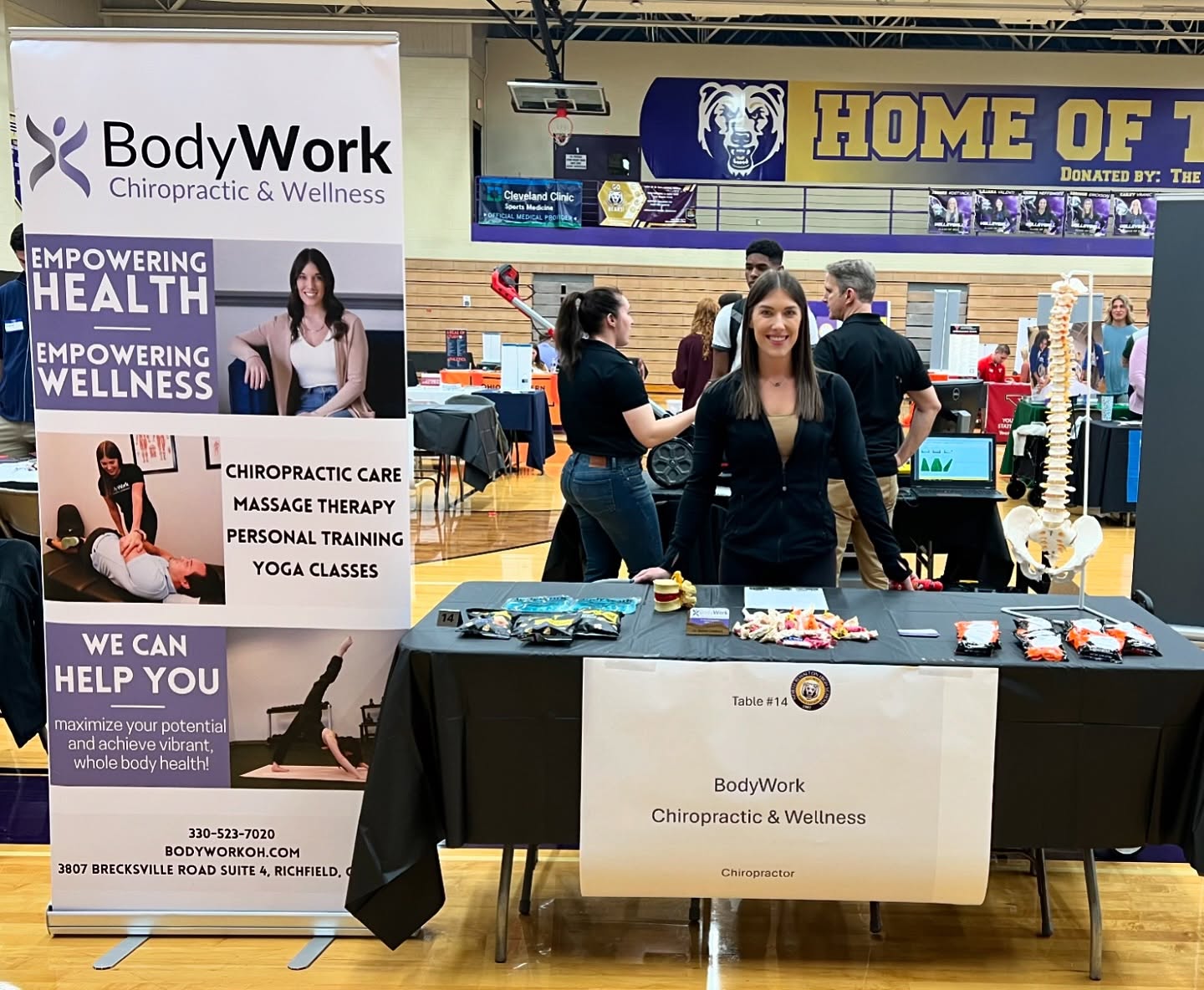 🎓 Had a great time at the North Royalton High School Career Fair! It was a pleasure connecting with students about chiropractic care and wellness. Wishing them all the best in their future endeavors!
