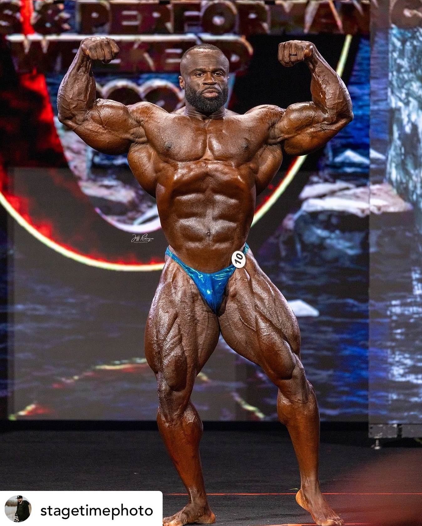 Your 2024 Mr ⭕️ @samson__dauda It has been an honour to be a small part of this journey. As a customer, going for bespoke trunks in his amateur days, we were truly inspired by how Samson respected the art of bodybuilding. Samson has been with us from the beginning, where we offered him the opportunity to be part of our Athlete team. Our visions were aligned - Mr Olympia ⭕️, regarded as the pinnacle of bodybuilding. To watch Samson achieve his dream is truly inspiring. Congratulations @samson__dauda and @marlenka1 🫶🏽🏆 #mrolympia2024 #samson #dauda #ironmonkeywear #posingtrunks