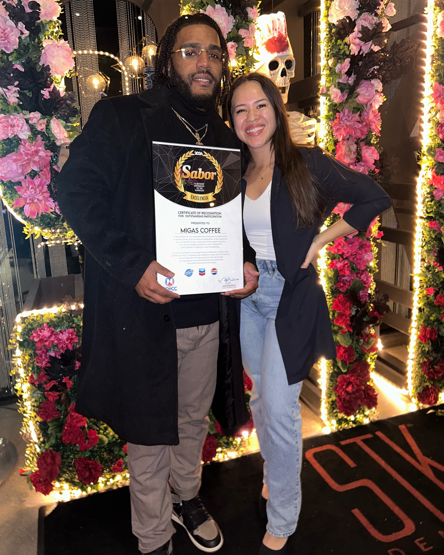 Special thank you to @cohispanic for recognizing Migas Coffee and our team last night! 🥹 Participating in Sabor was a big dream of mine and we can’t wait to run it back next year!
•
•
•
#denver #denvercoffeescene #denvercoffee #latinoownedbusiness #blackownedbusiness