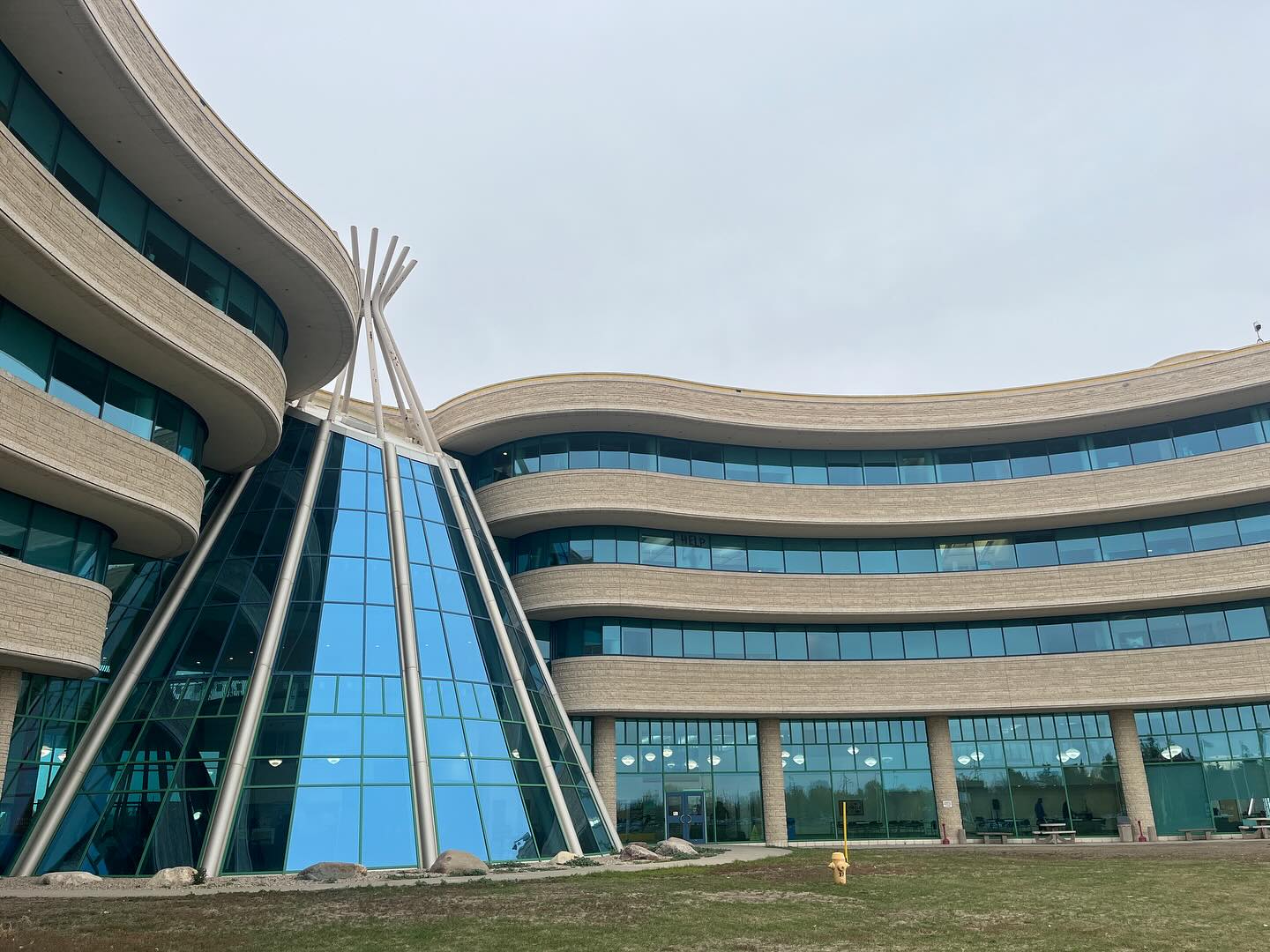 Our staff Jess Smart, Orna Phelan, and Faye Manning were excited to attend the 10th annual Indigenous Mapping Workshop (IMW) last week! This workshop took place at the First Nations University of Canada in Regina, SK, situated on the atim kâ-mihkosit (Red Dog) Urban Reserve, Star Blanket Cree Nation, and Treaty 4 Territory.
This workshop was held by the Indigenous Mapping Collective and its many partners; the collective is an organization that supports Indigenous rights and interests by providing direct access to land mapping tools and training.
Our staff attended training sessions provided by Esri Canada, Google, the Canadian Space Agency, NASA, SIKU, and The Firelight Group. The sessions were centred on the use of various Geographical Information Sciences (GIS) tools, with a focus on best practices for mapping Indigenous Knowledge and Traditional Land Use.
The 2024 IMW was an incredible learning opportunity for our staff. We would like to extend our sincerest gratitude to the Indigenous Mapping Collective and all of its partners that made this opportunity possible.