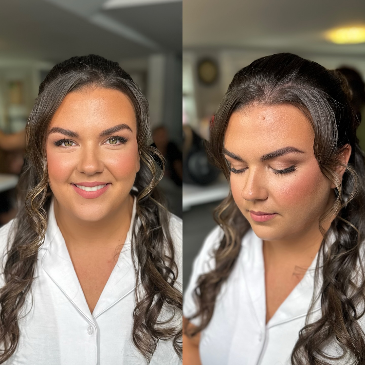 My Beautiful friend and Bride from this past weekend! Thank you for letting me glam you girly it was such a blast! Congratulations again Julia 💕🥰 @juliafothergill95