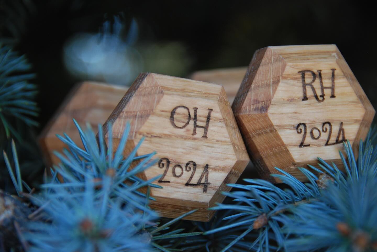 Now in stock! Ornaments are all cut and ready to be engraved.
For only $20 you can get a set of personalized ornaments for you or your loved ones! These little things are only about 3.5” long and will fit perfectly on your tree.
These also make great gifts for clients or fun items to sell at your studio. Feel free to reach out for a bulk discount.