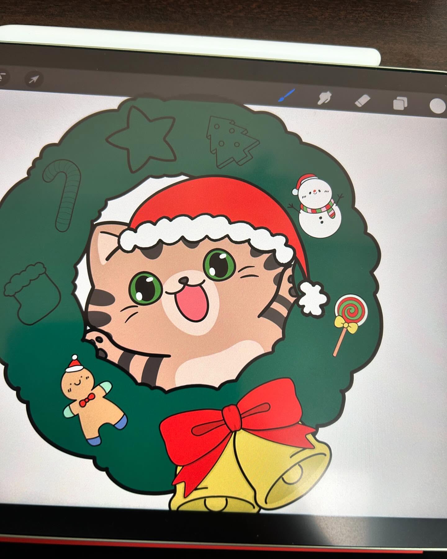 Starting on Christmas early as there’s no way I’ll be finished my Halloween stuff this year 😭
#neferkoart #stickershop #smallbusiness #onlinestickershop #cutestickers #kawaiistickers #cuteillustration #kawaiiillustration #kawaiicats #cutecats #kawaiigoods #cutemerch #かわいいイラスト #かわいいシール #かわいいステッカー #かわいいグッズ #かわいいねこ #可愛い猫 #猫イラスト #オンラインショップ #kawaiistationery #かわいい文房具