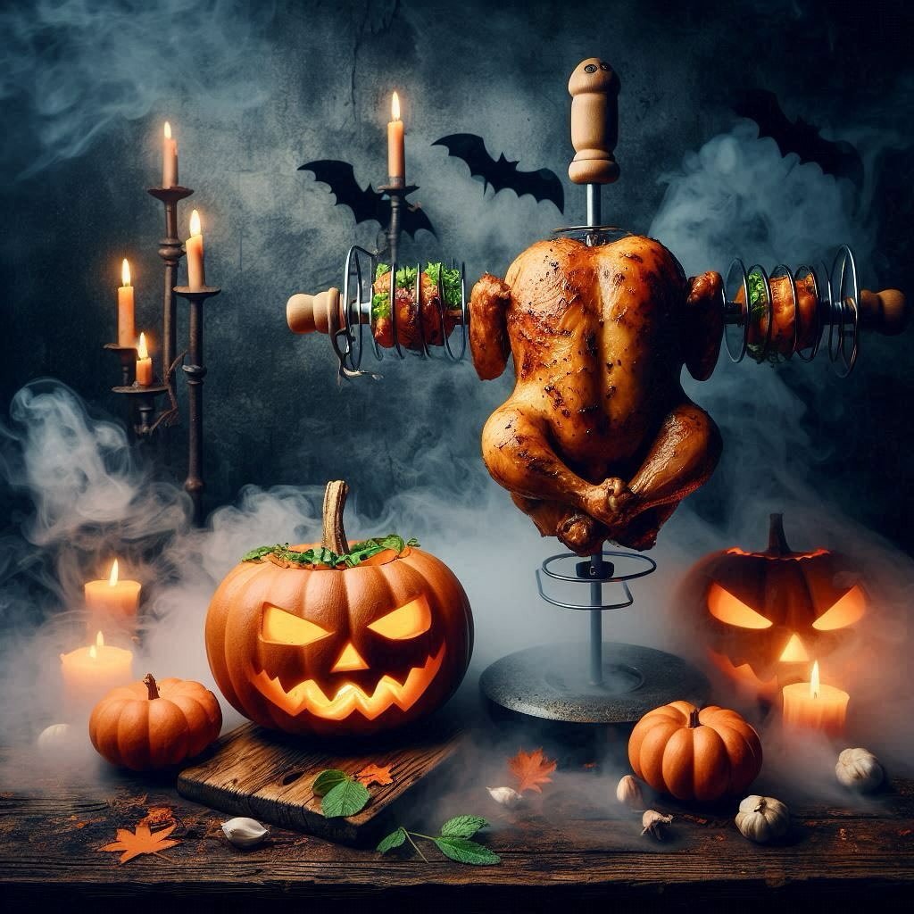 Zet je herfst/ Halloween vakantie bangelijk lekker in! Wij blijven grillen tijdens de herfstvakantie. 🍗🍖🥓👻🙀💀