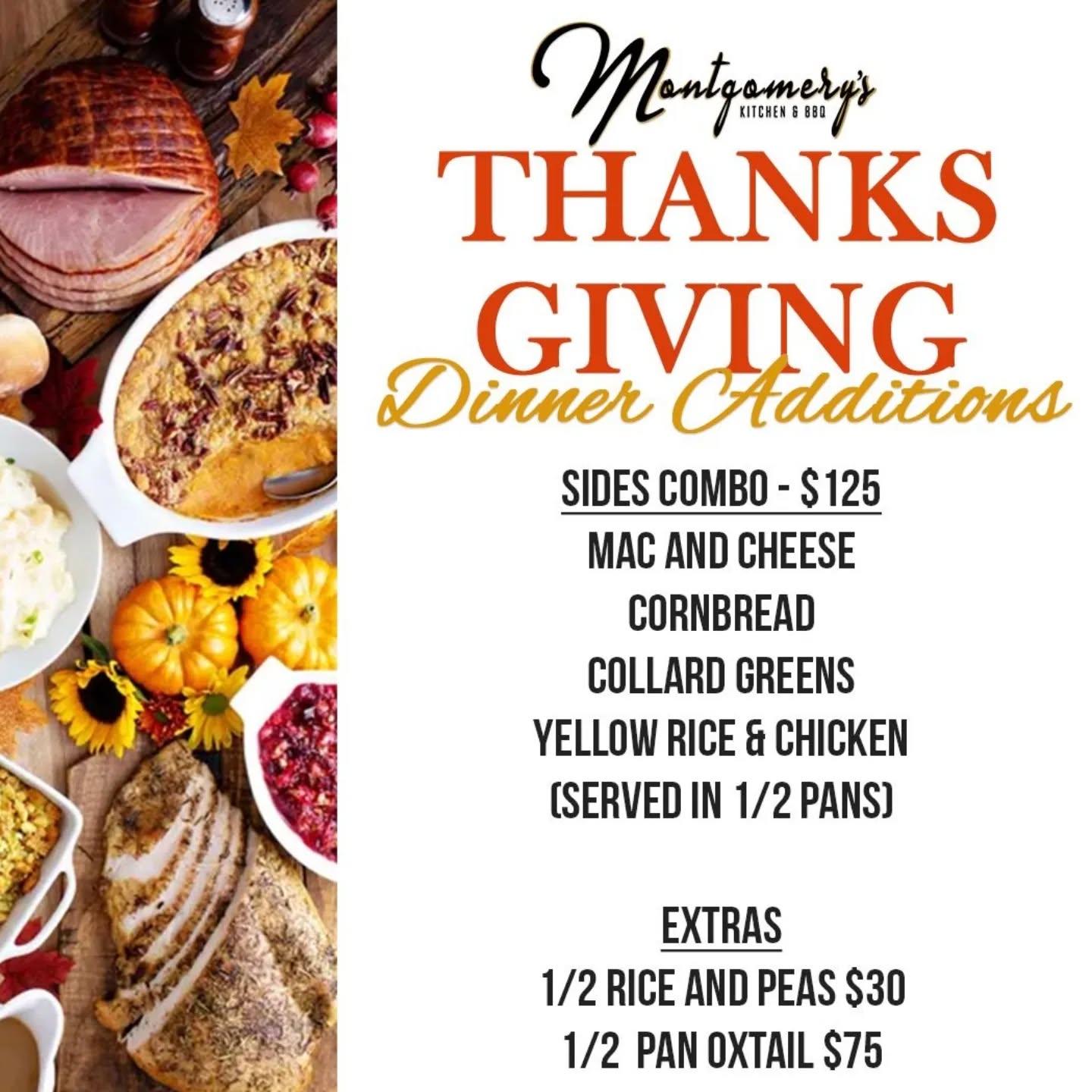 🍂Its that time of year again!
Chef Ken's Dinner Additions are back by popular demand. 😋 Save time in the kitchen with our most delicious sides and extras this holiday season.
🚨 ORDER EARLY!
📩 LINK IN BIO!!