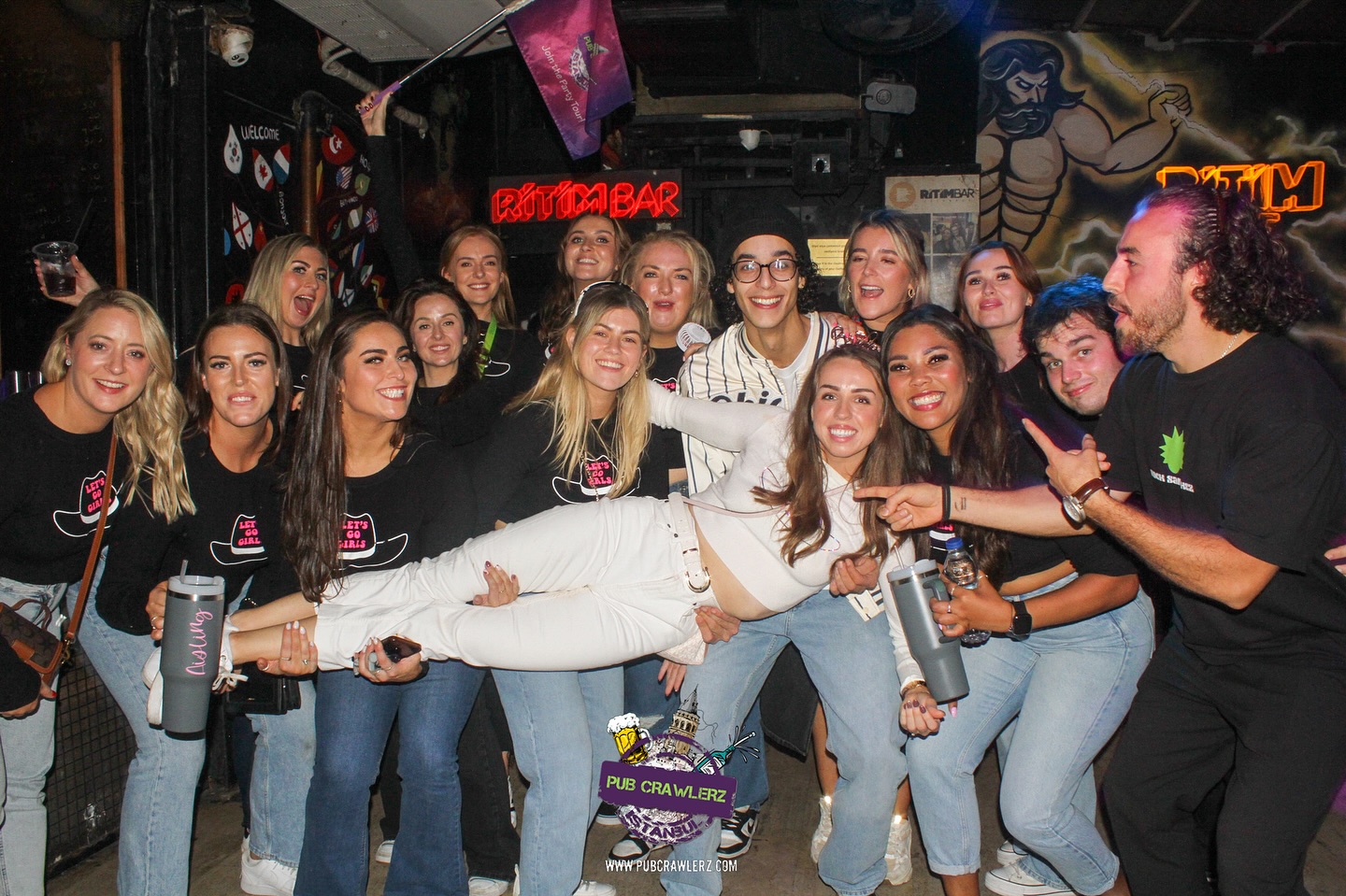 Cheers to bride-to-be and bridesquad! 🥂 👯♀️
Hopping from bar to bar, making every stop unforgettable! ❤️
Free Shots, Cool Venues, Great Party Atmosphere, Original Fun🌴🍸🍹🍺
Book Your Ticket NOW!🔞
Istanbul’s Famous Pub Crawl🍒 www.pubcrawlerz.com
#bacheloretteparty #istanbul #pubcrawl #teambride #bachelorettepartyideas #istanbulnightclub #istanbulpubcrawl #istanbulnightlife #taksim #barhopping #pubcrawlerz #barcrawl #istanbulnights #travelistanbul #thingstodoinistanbul #barcrawlers #istanbulnightout #pubcrawlers #sultanahmet #barhoppingistanbul #bridesquad #ritimbar #barcrawlistanbul #istanbulevents #beatistanbul #iloveistanbul #istanbullife #pubcrawlistanbul #galatatower #istanbulnight