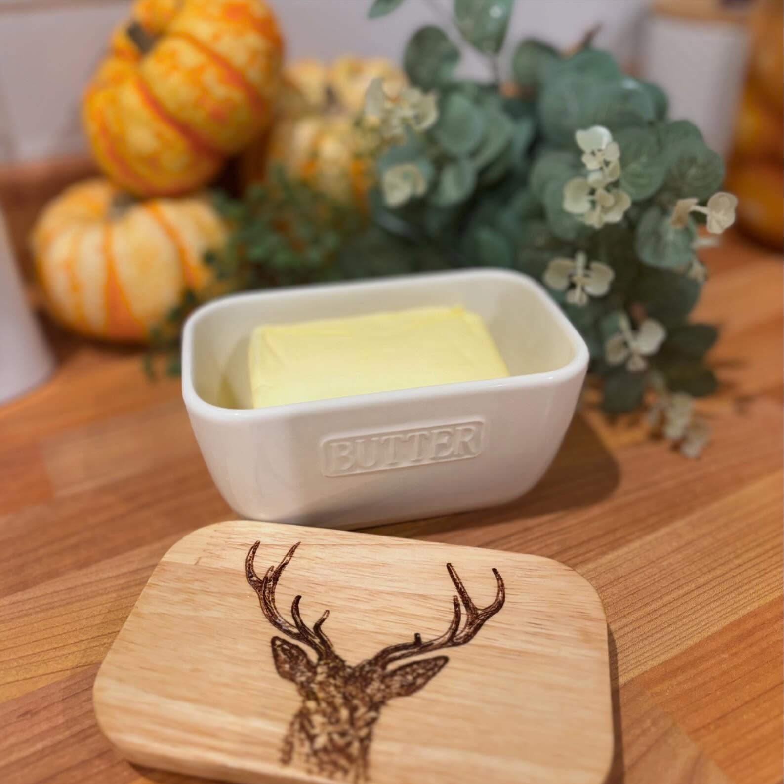 These butter dishes from @selbrae_house have been flying off the shelves, so another order is on route! Including 3 other designs : Highland Cow, Thistle & Bee! ๐ฟ๐ #homeware #kitchen #kitchendesign #kitchendecor #scotland #countrylife #countryliving #countrystyle #scottish #scottishgiftshop #giftshop #shopscotland #shopsmall #shoplocal #shopping #christmasgifts
