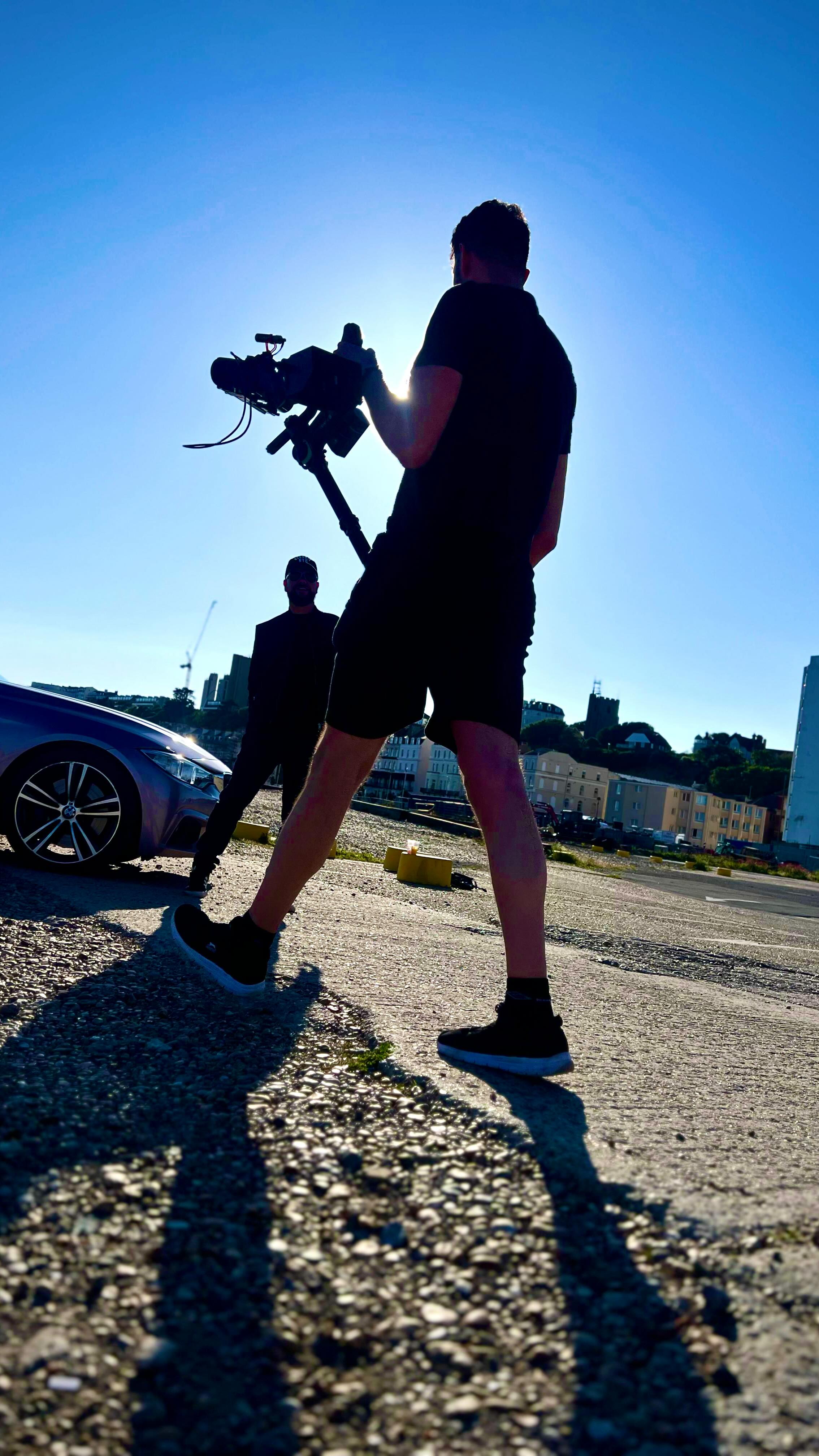 Here are some behind-the-scenes shots from a music video production we did back in May with @leebaxterofficial 🎥💫
We had an absolute blast together exploring the Ashford and Folkestone areas with a Rose Quartz @bmw 4 Series M Sport. Oof! 🚗🚀
As you can see, we never miss an opportunity to take our @djiglobal drone out for a spin! We got some incredible shots - not only Lee driving this superb car, but also the stunning sunset and scenery around us that day. 🚁🌅
The music video is live on Lee’s YouTube channel. Check it out to see some of our favourite shots! 🖥️🤩
#fourmymediagroup #musicvideoproduction #creativeagencykent #videoproductionkent