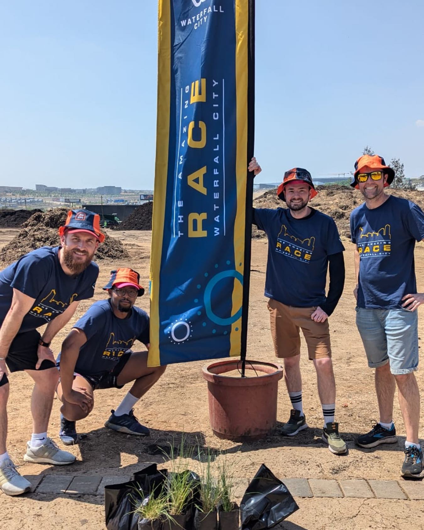 Congratulations to Mike Drewe, Trent Haantjes, Philile Ralane and Derek Rogerson from our Johannesburg studio who recently competed in the Amazing Race Waterfall competition in Johannesburg and claimed first place!
The team navigated key locations across Waterfall City, overcoming both physical and mental challenges while racing against the clock. Each leg of the race was filled with excitement, teamwork, and discovery, highlighting the strength of collaboration and problem-solving. Well done guys!
#Teamwork #OsmondLange #AmazingRaceWaterfall #Collaboration #Architecture