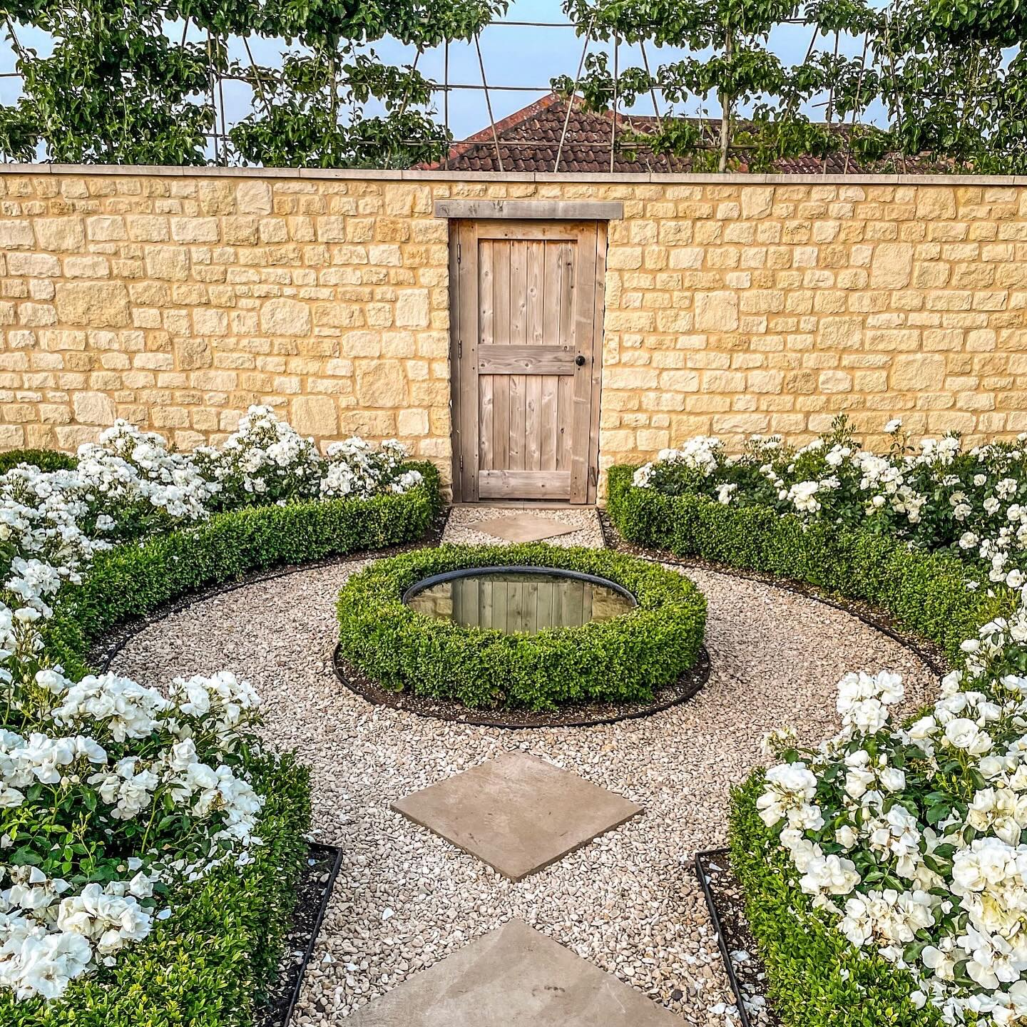 It’s always a joy to see a project once it’s developed in both day and night. These gorgeous pictures were sent to me by the client. #gardenpictures #partarregarden #naturalswimingpond #fiboylegardendesign
