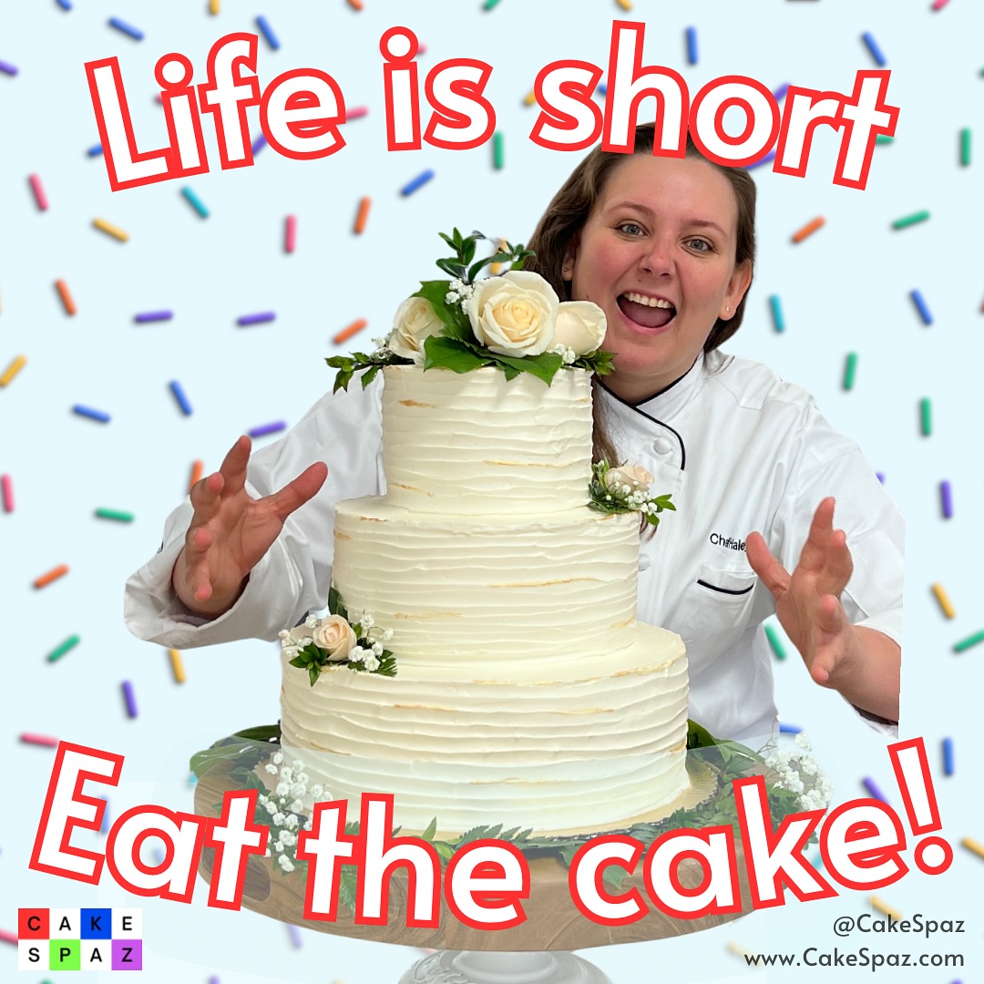 HAPPY FRIDAY‼️ You made it! Have some cake to celebrate!
🎉🎂🎉
Whether you’re working hard #9to5 or hitting those books #collegelife, there’s always a good reason for cake!
🍰😋🧁
Shoutout to @profhayes and #americanrivercollege for this fun prompt.
✨👩🍳✨
#friday #friyay #cake #eatcake #weddingcake #foodie #cakesofinstagram #chef #cheflife #pastrylife #cakespaz #cakespazgoestocollege #fridayvibes #sacramento #customcake #cakememes #lifeisshort #meme #memefriday #fridaymemes #weekendlife #elkgroveca