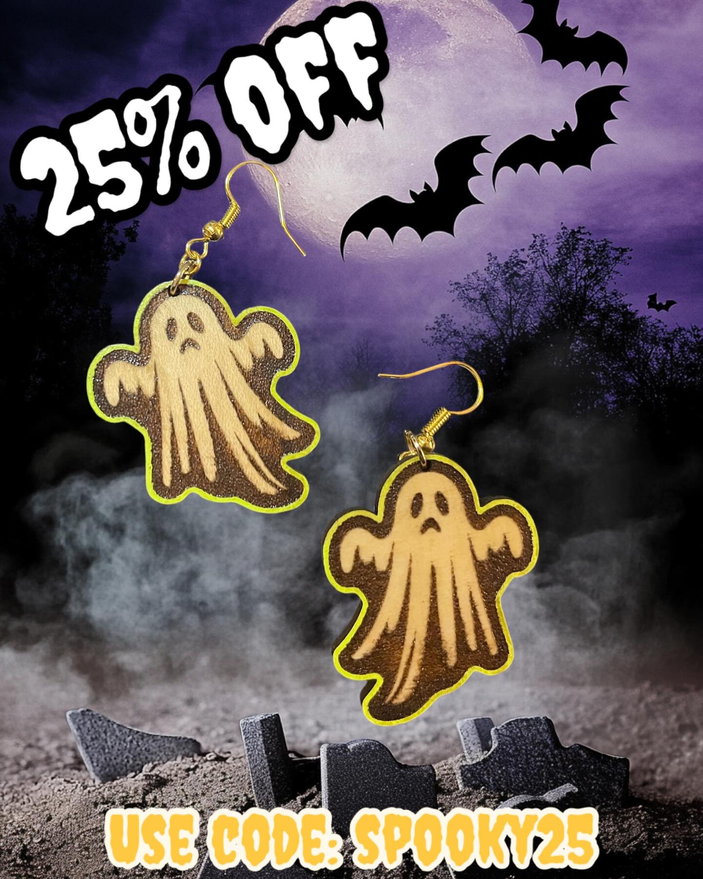 Get 25% off everything in my spooky collection with code SPOOKY25! Happy Halloween!!! ๐ ๐ง๐ปโโ๏ธ๐ท๏ธ๐ป๐ฆธ๐ปโโ๏ธ๐๐งโโ๏ธ๐ #halloweensale #halloweenjewelry