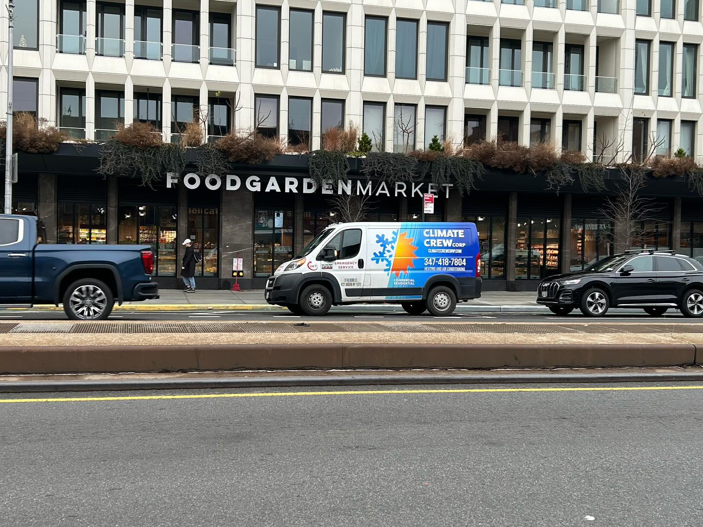 Working Hard Providing Heating and Air Conditioning 👍#manhattan #soho #downtownnyc #heatingnyc #airconditioningnyc